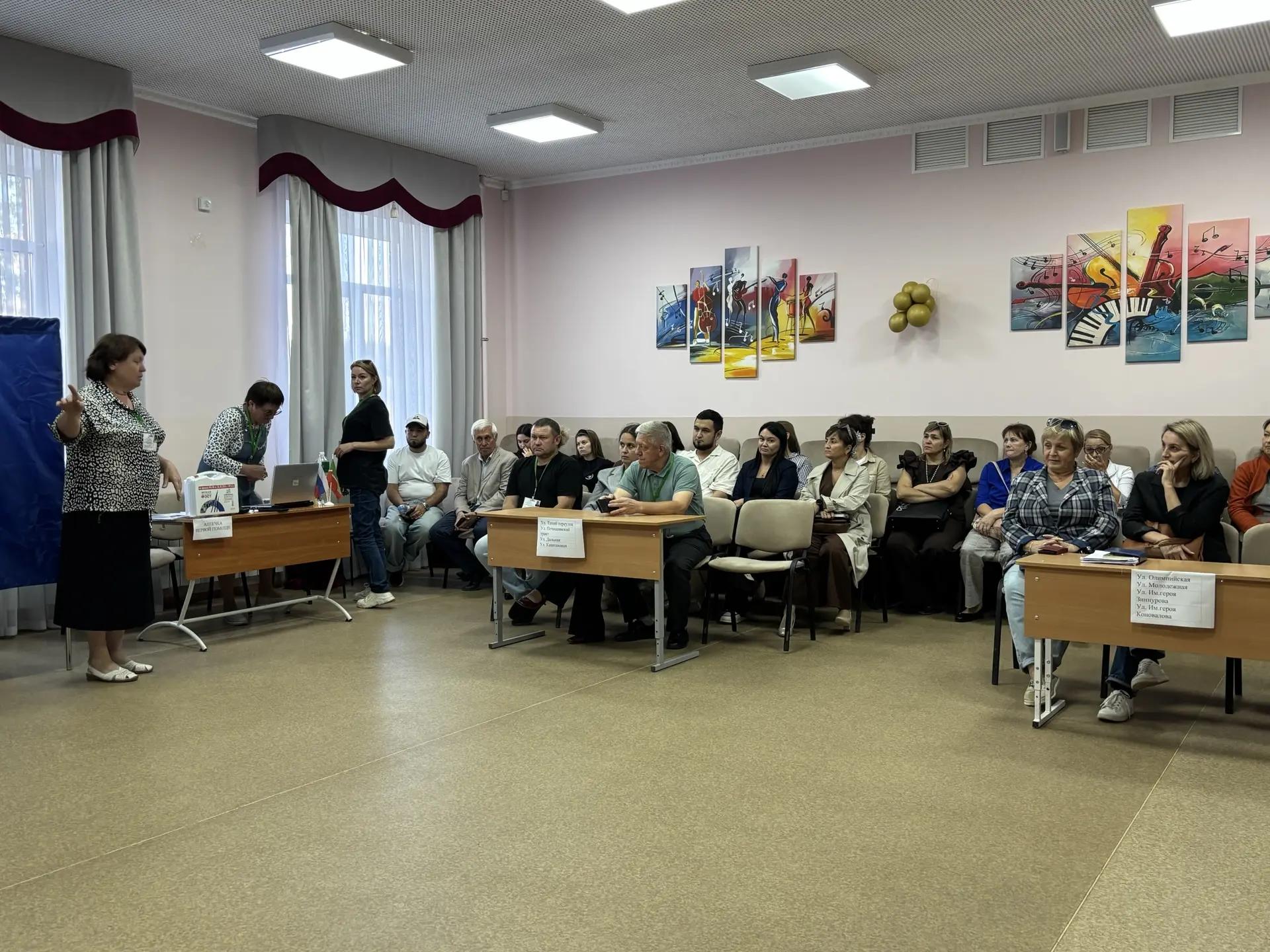 В ходе практических занятий были отработаны два возможных сценария развития событий.