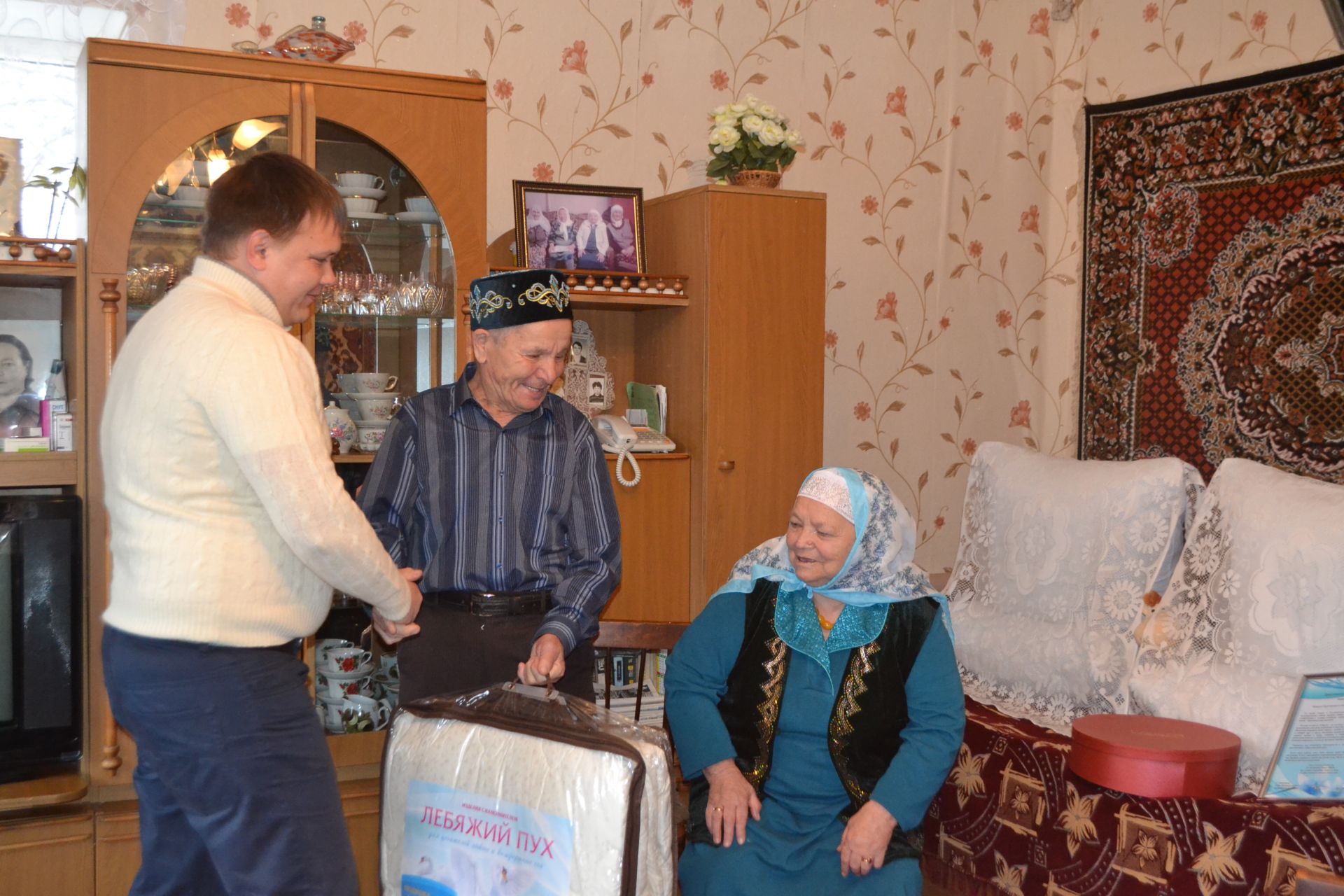 Супруги Гаязовы из Верхнеуслонского района отметили бриллиантовую свадьбу