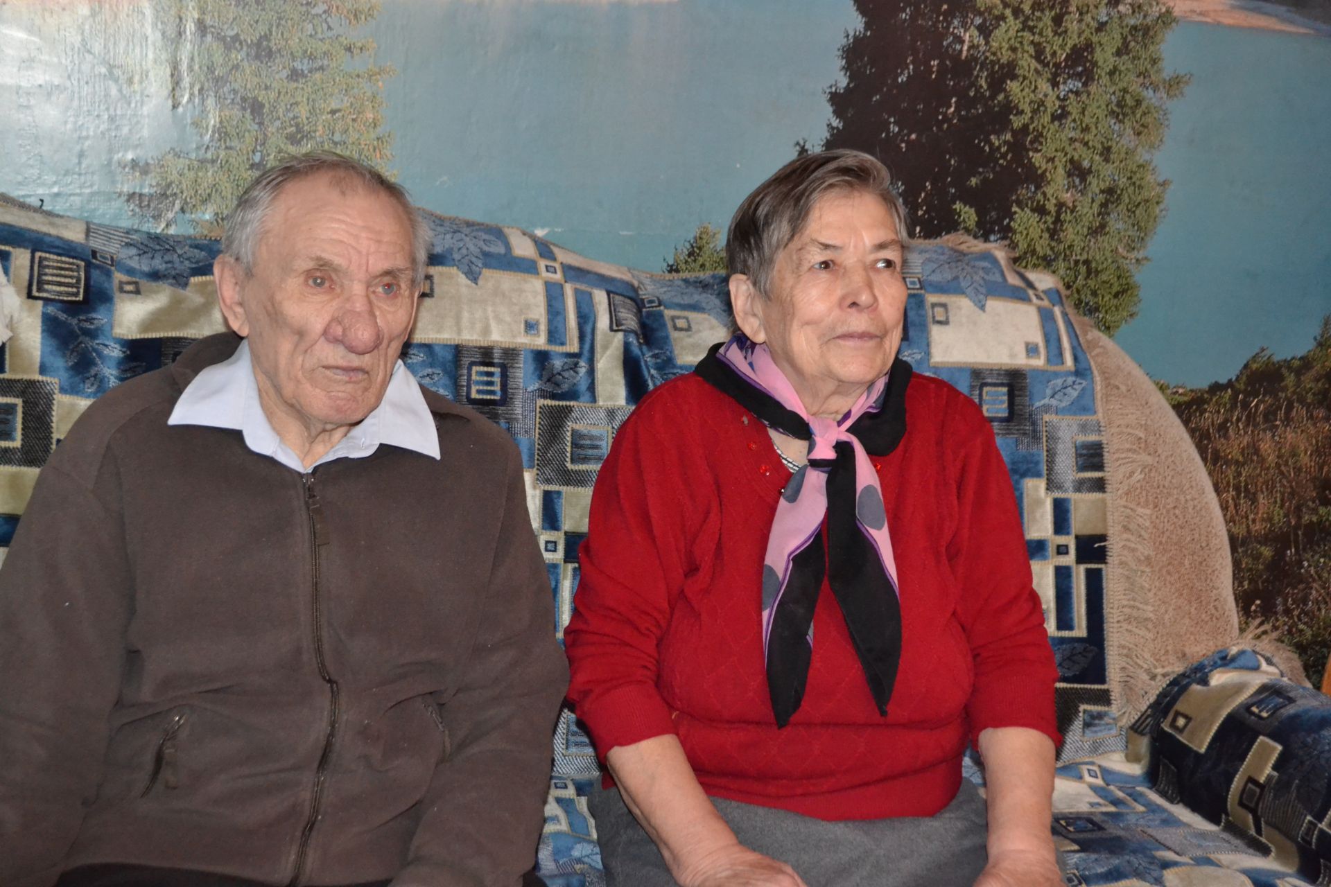 супруги Шумиловы из Верхнего Услона отметили 55 лет совместной жизни