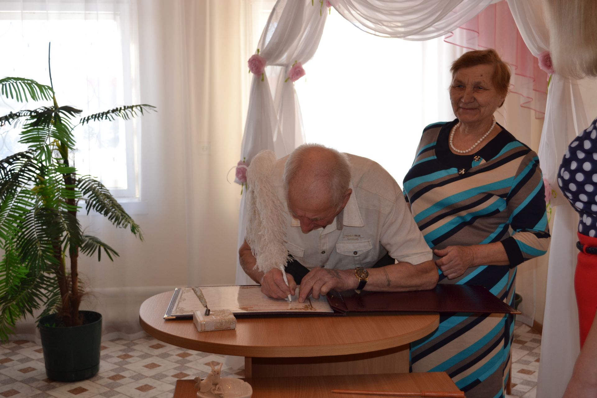 Супруги Баймяшкины из Верхнего Услона отметили 50 лет совместной жизни