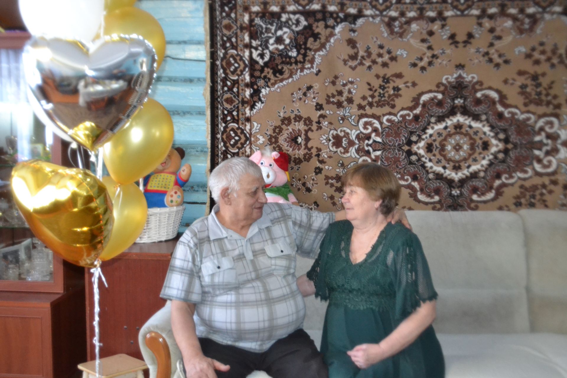 Супруги Даниловы из Верхнеуслонского района отметили золотую свадьбу