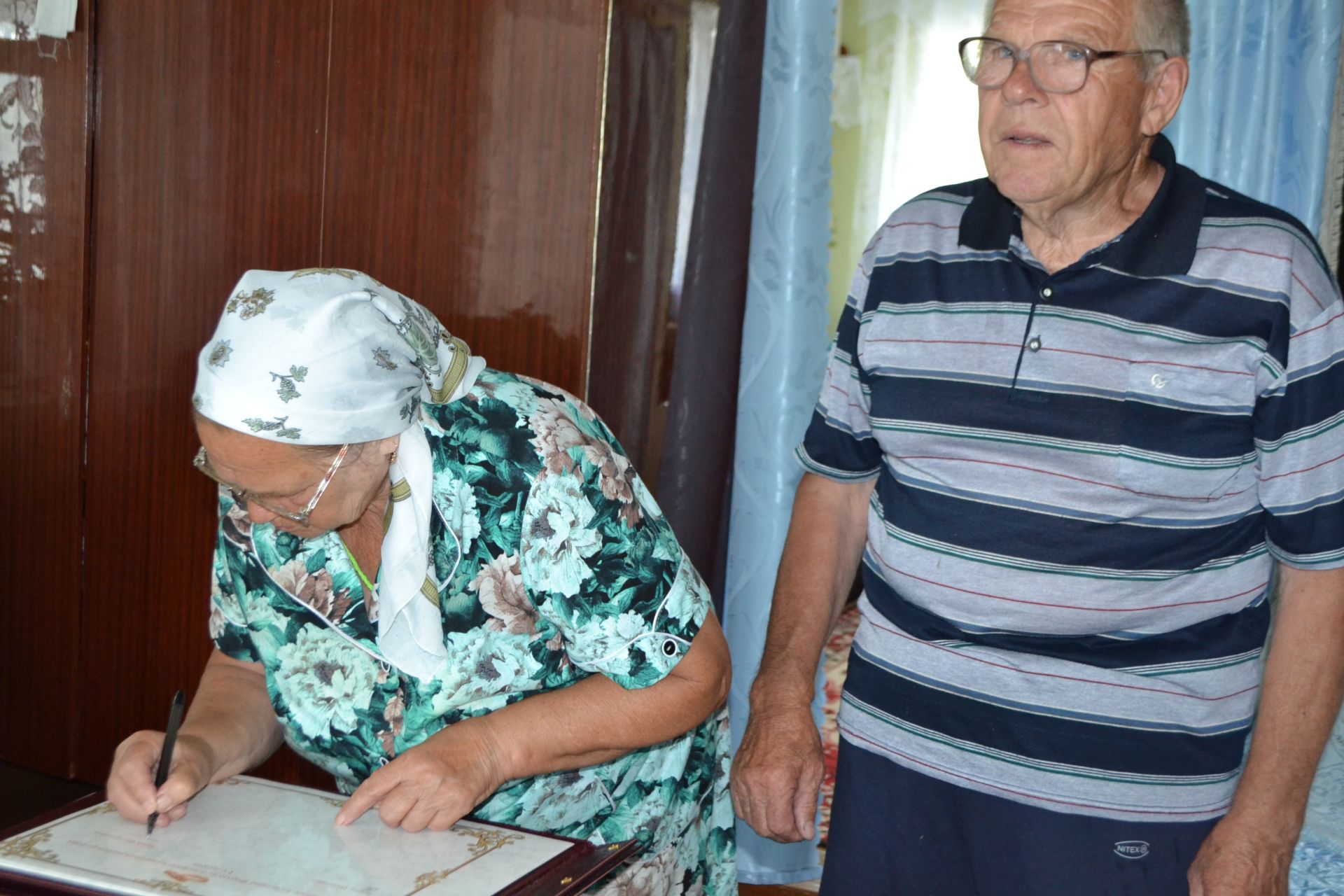 Супруги Сельские из Верхнеуслонского района отметили 55 лет совместной жизни