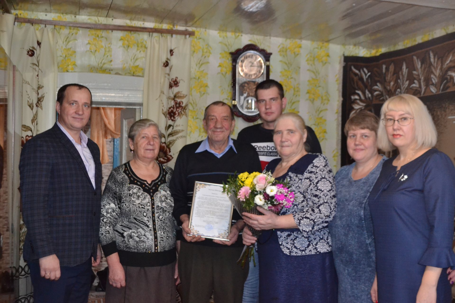Супруги Уточкины из Коргузы Верхнеуслонского района отметили 50 лет совместной жизни