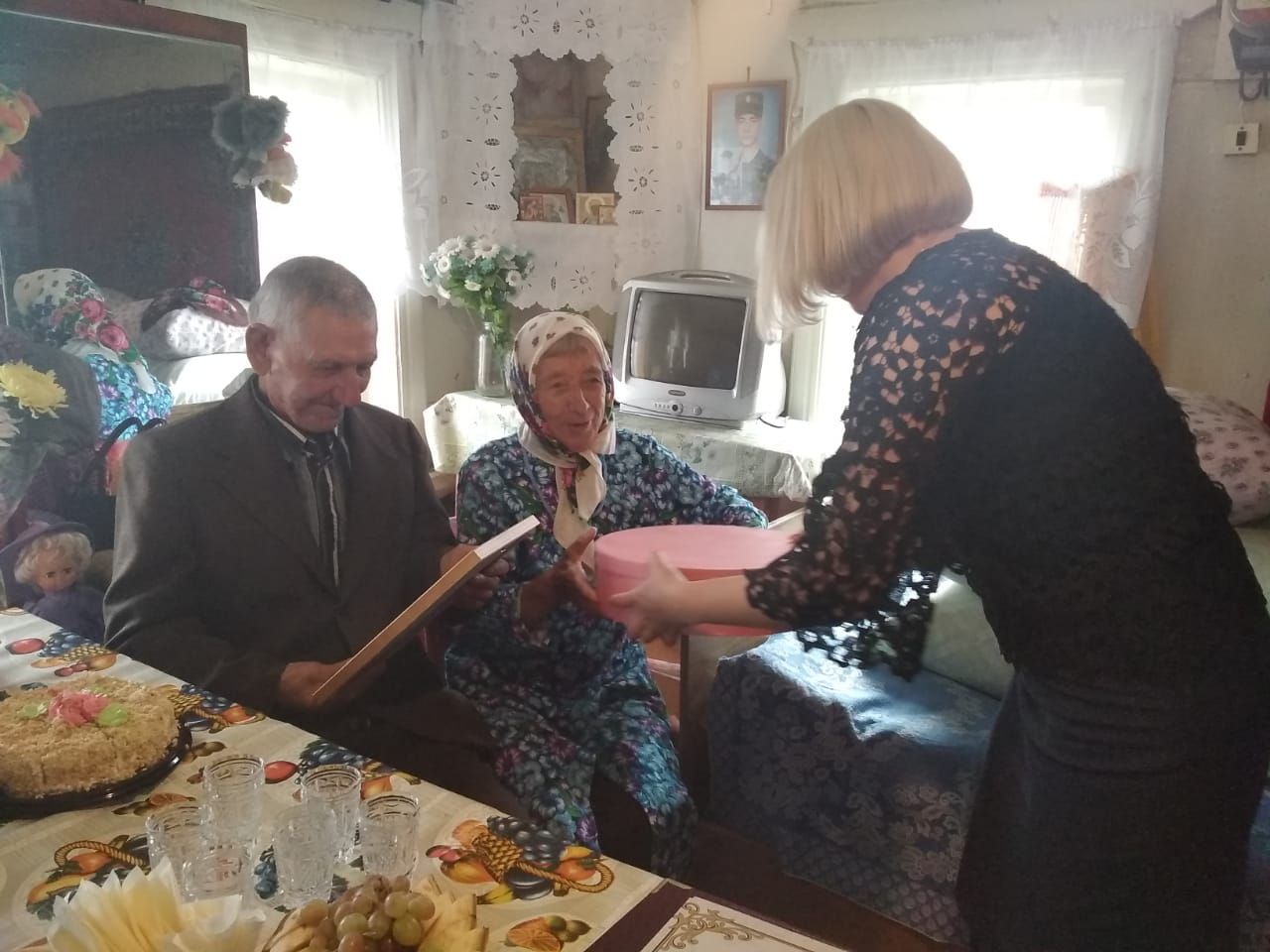 Супруги Панферовы из Верхнеуслонского района отметили 60 лет совместной жизни