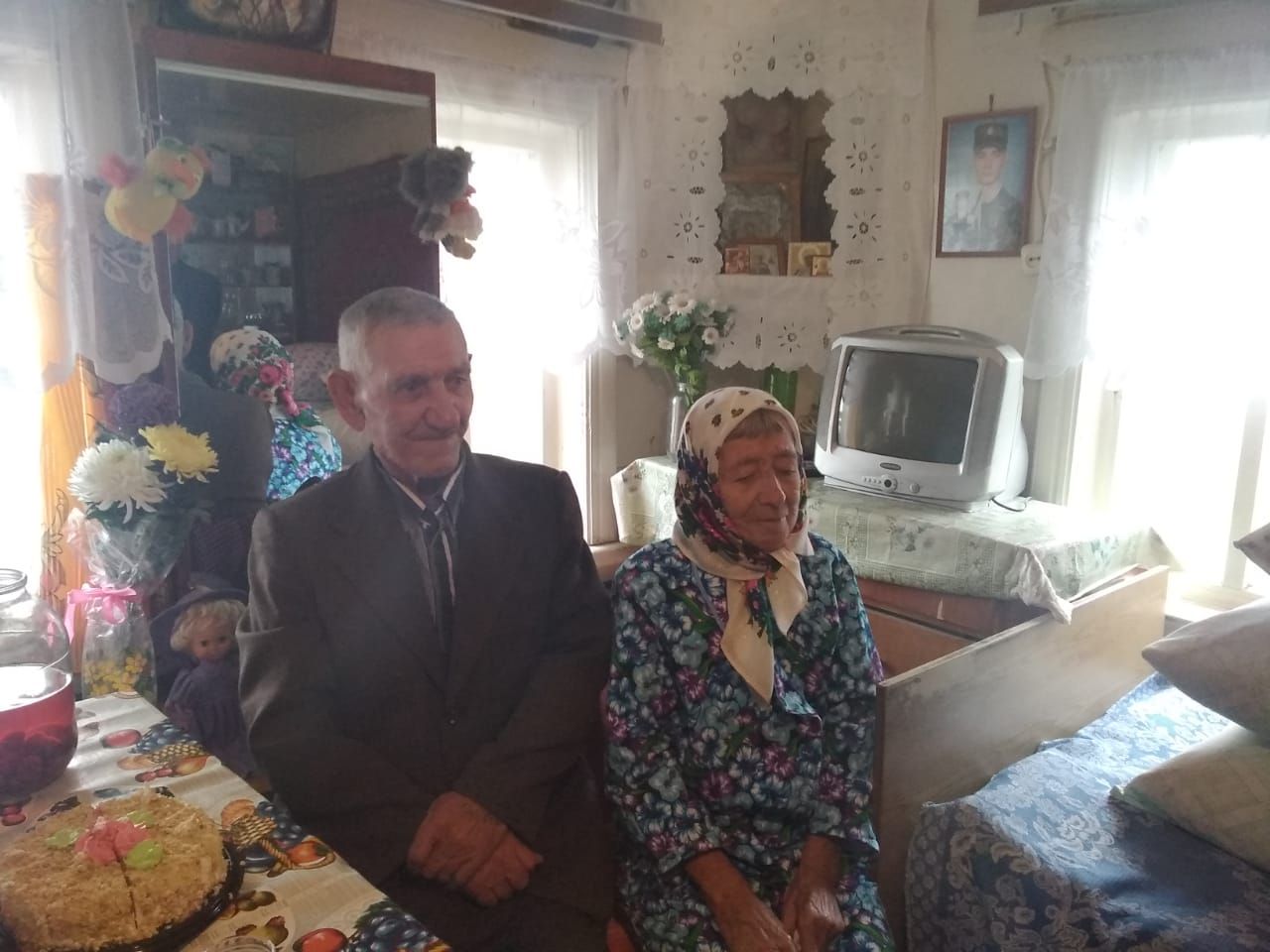 Супруги Панферовы из Верхнеуслонского района отметили 60 лет совместной жизни
