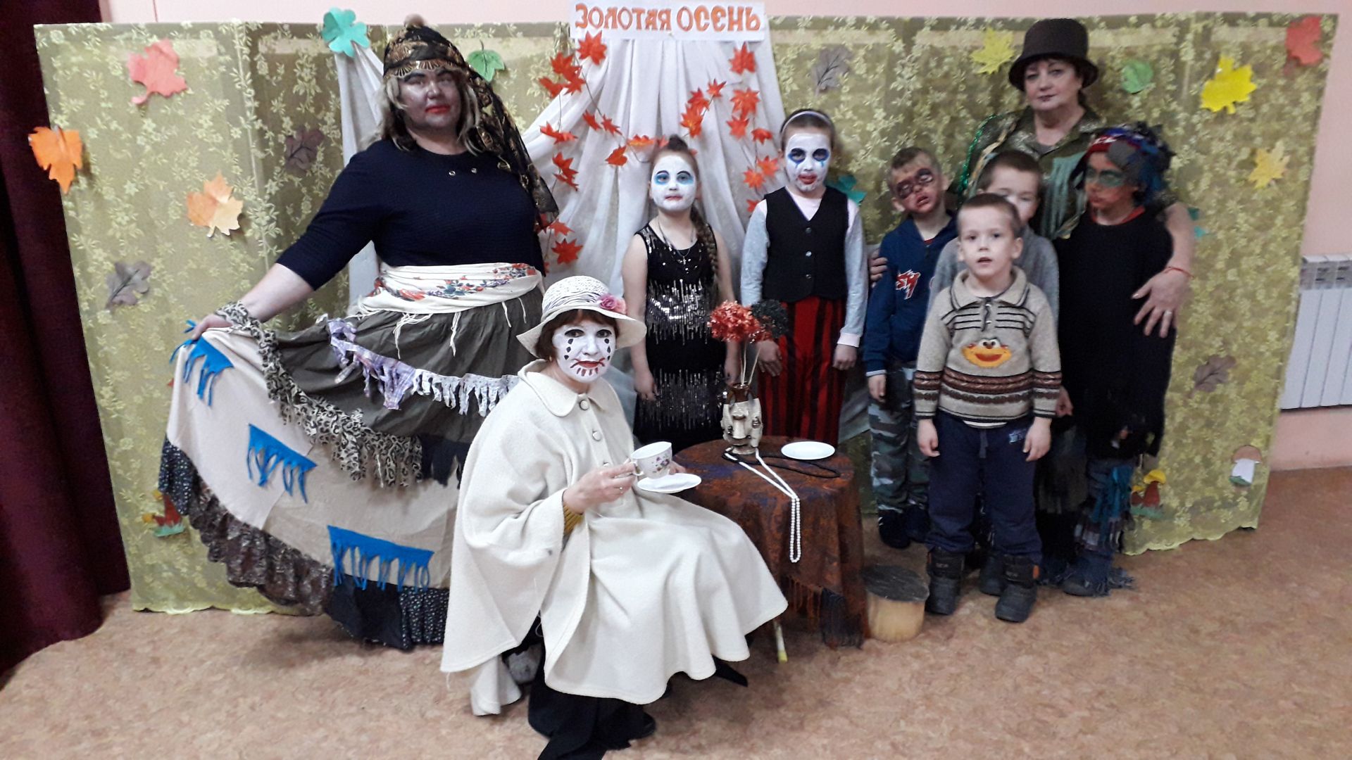 Хеллоуин прошел в Кильдеевском сельском Доме культуры