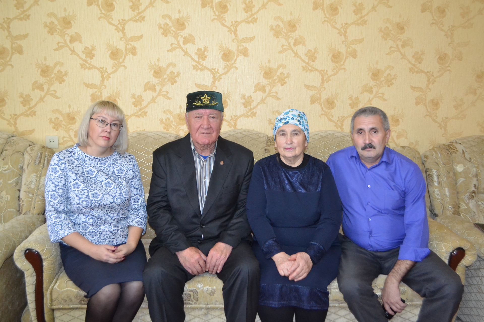 Супруги Гатины из Верхнеуслонского района отметили 50 лет совместной жизни