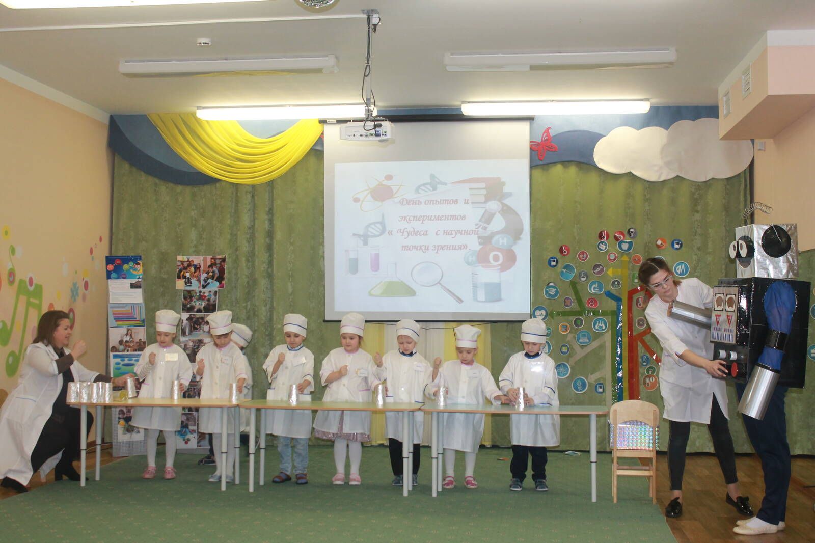 Чудеса с научной точки зрения продемонстрировали воспитанники детских садов Верхнеуслонского района