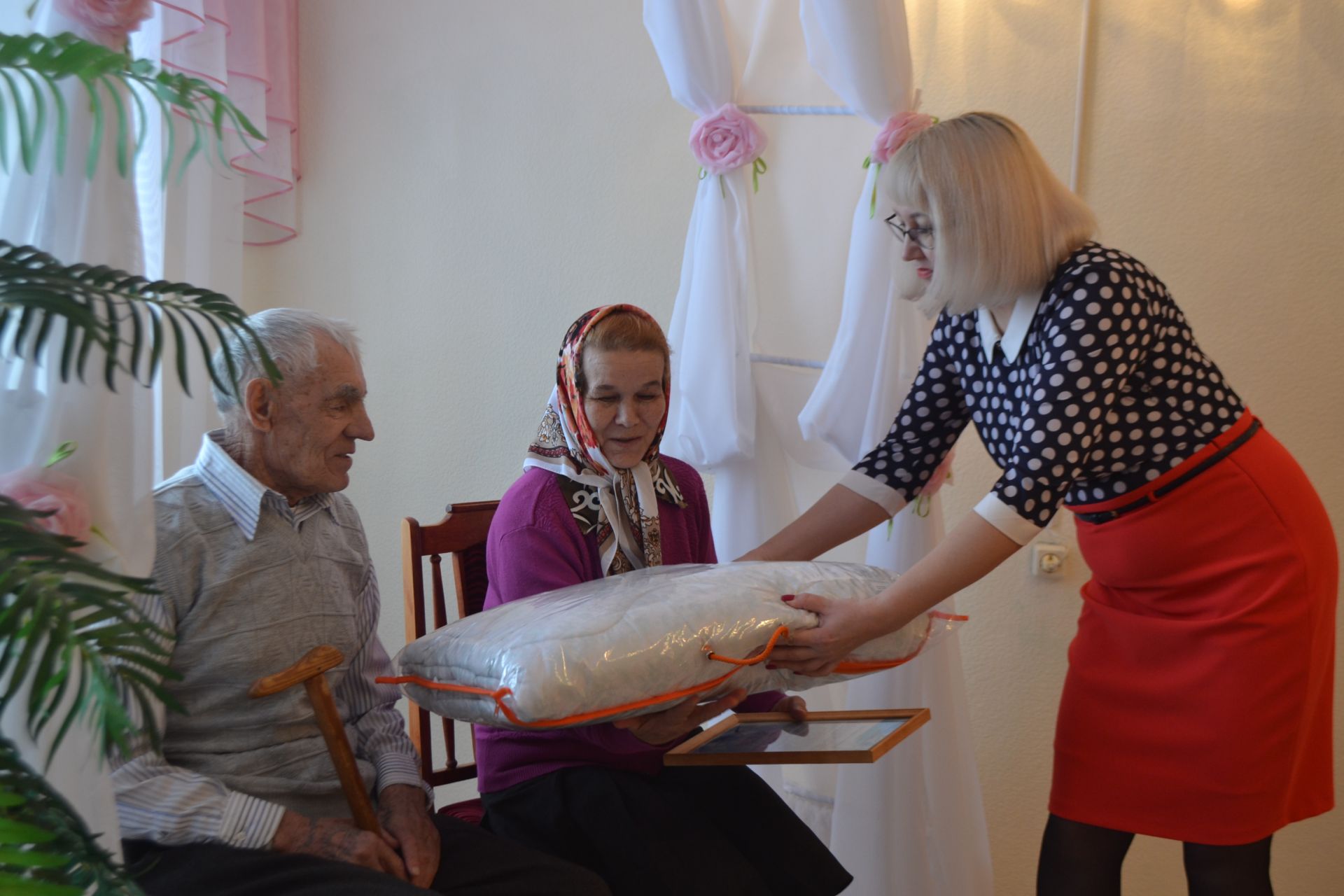 Супруги Мартемьяновы из Верхнеуслонского района отметили 55 лет совместной жизни