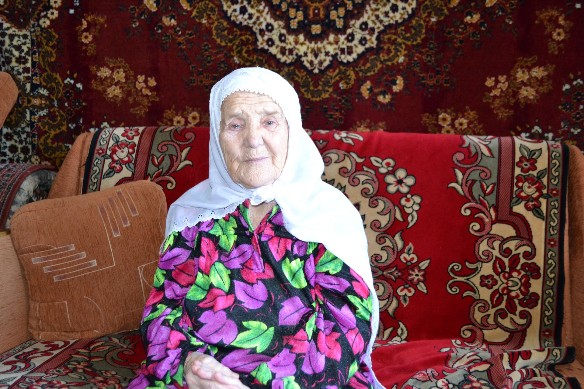 Жительница поселка Никольский Айслу Фазульянова отметила 90-летний юбилей