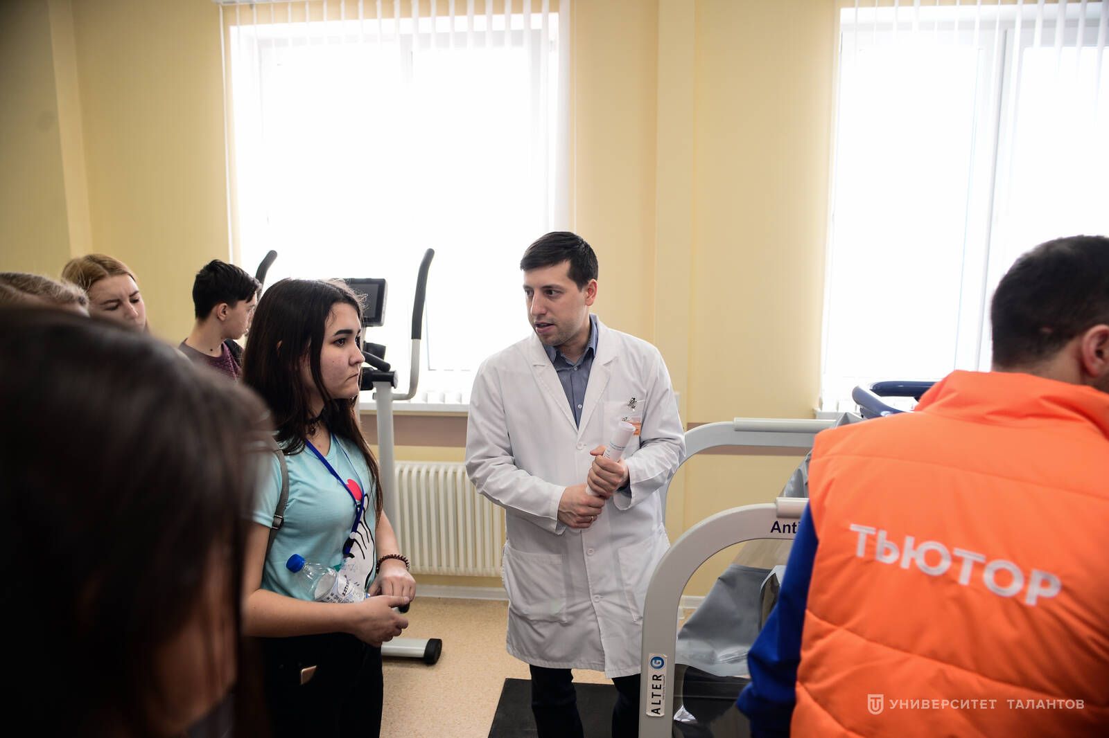 Медицинский центр Иннополиса Верхнеуслонского района посетили учащиеся Университета талантов