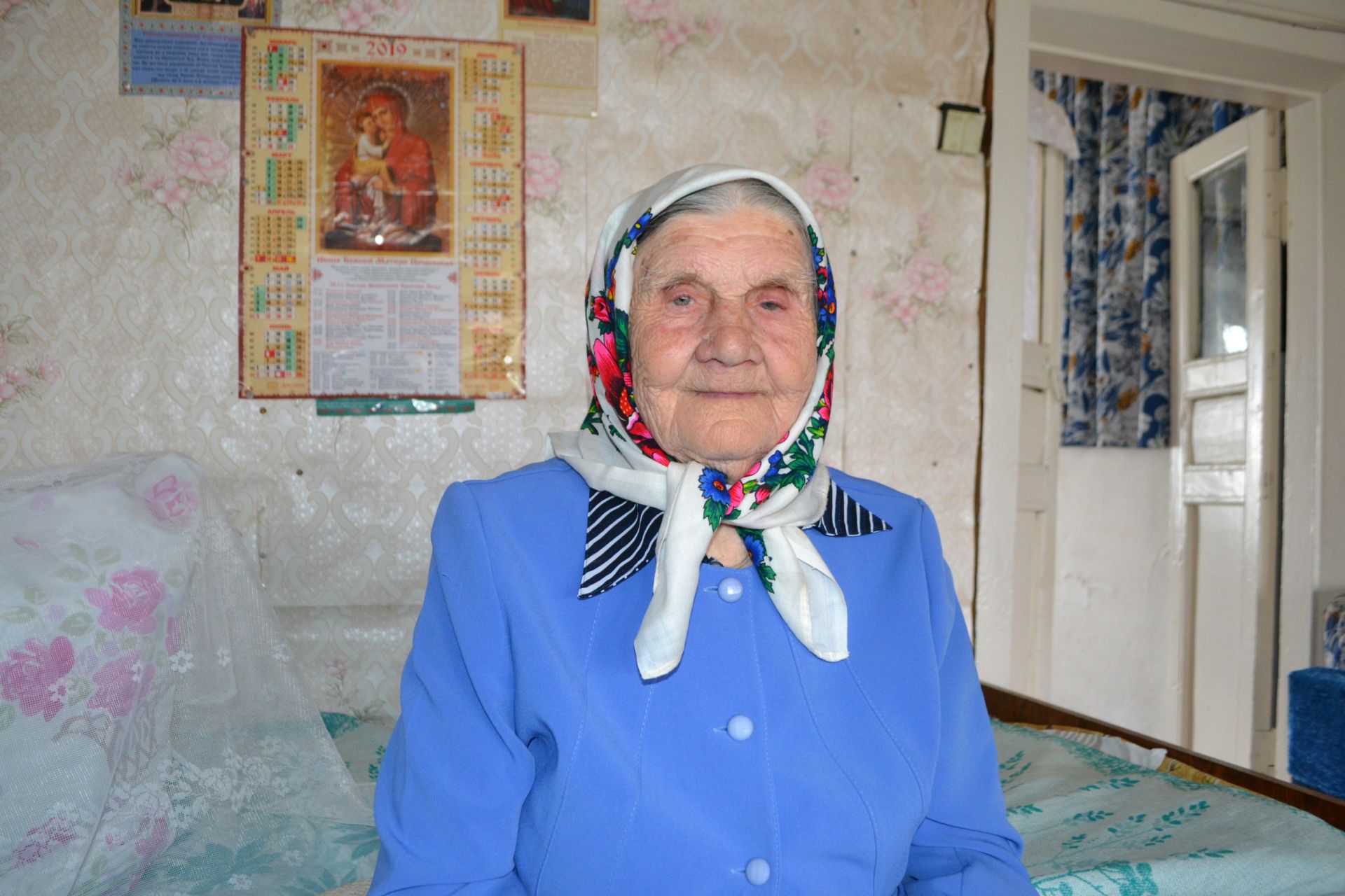 Вдова ветерана войны из Коргузы Анна Бочкова встречает свою 91-ю весну в добром здравии