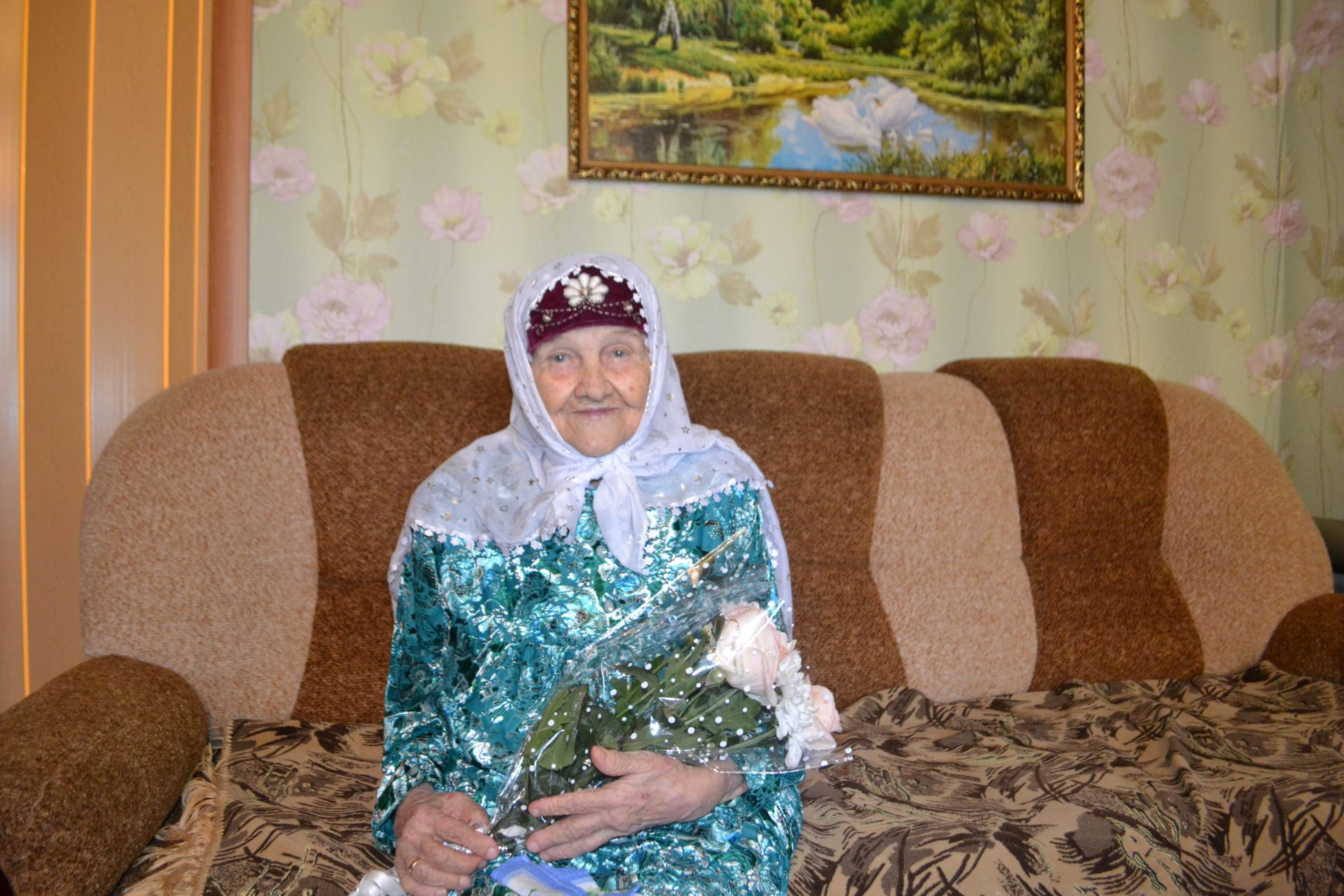 90 лет - величественная дата: жительница Янги Болгар Нурдия Ибятова отметила красивый юбилей!