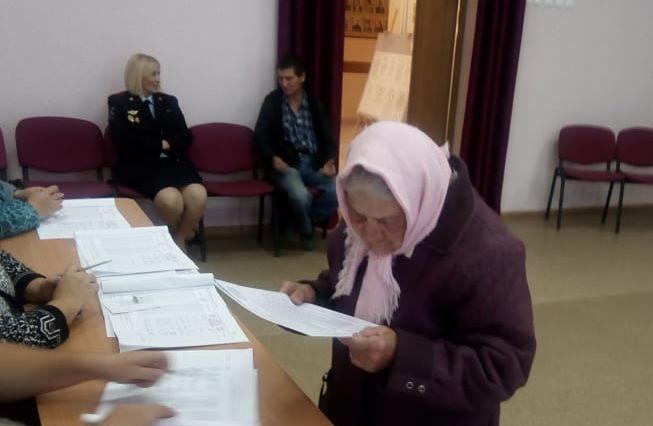 Жители Верхнего Услона продолжают активно голосовать