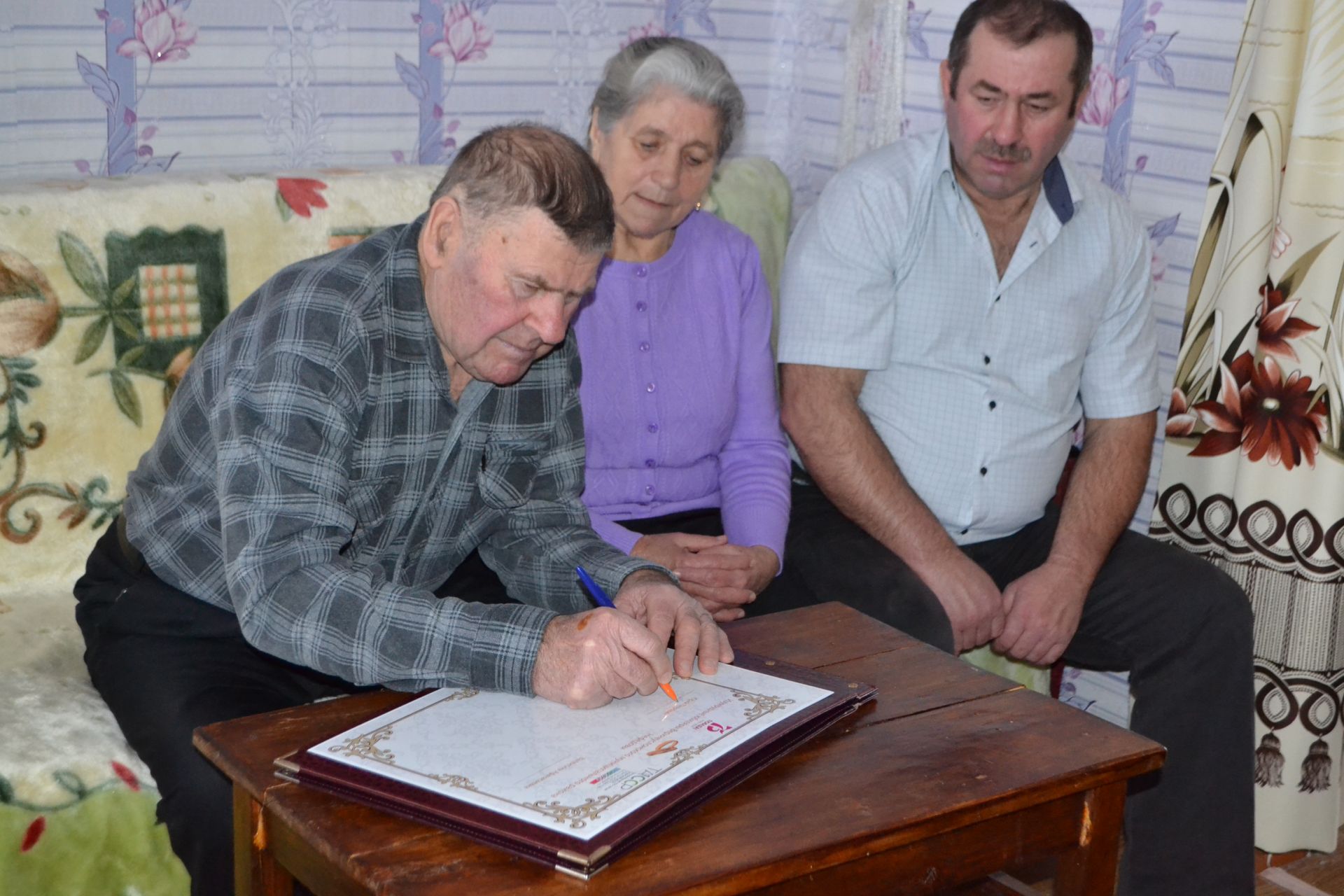 Супруги Нефедовы из Майдан отметили изумрудную свадьбу