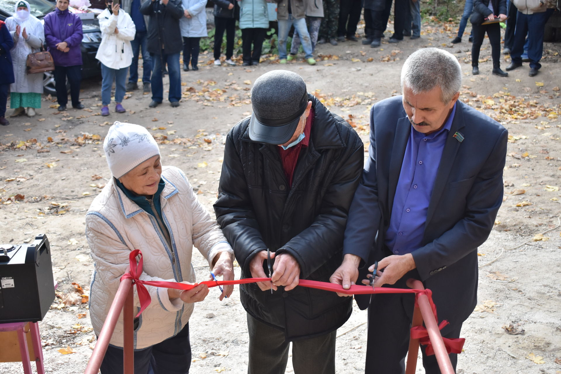 В поселке Бакча Сарай Верхнеуслонского района состоялось  открытие родника «Бакча Сарай»