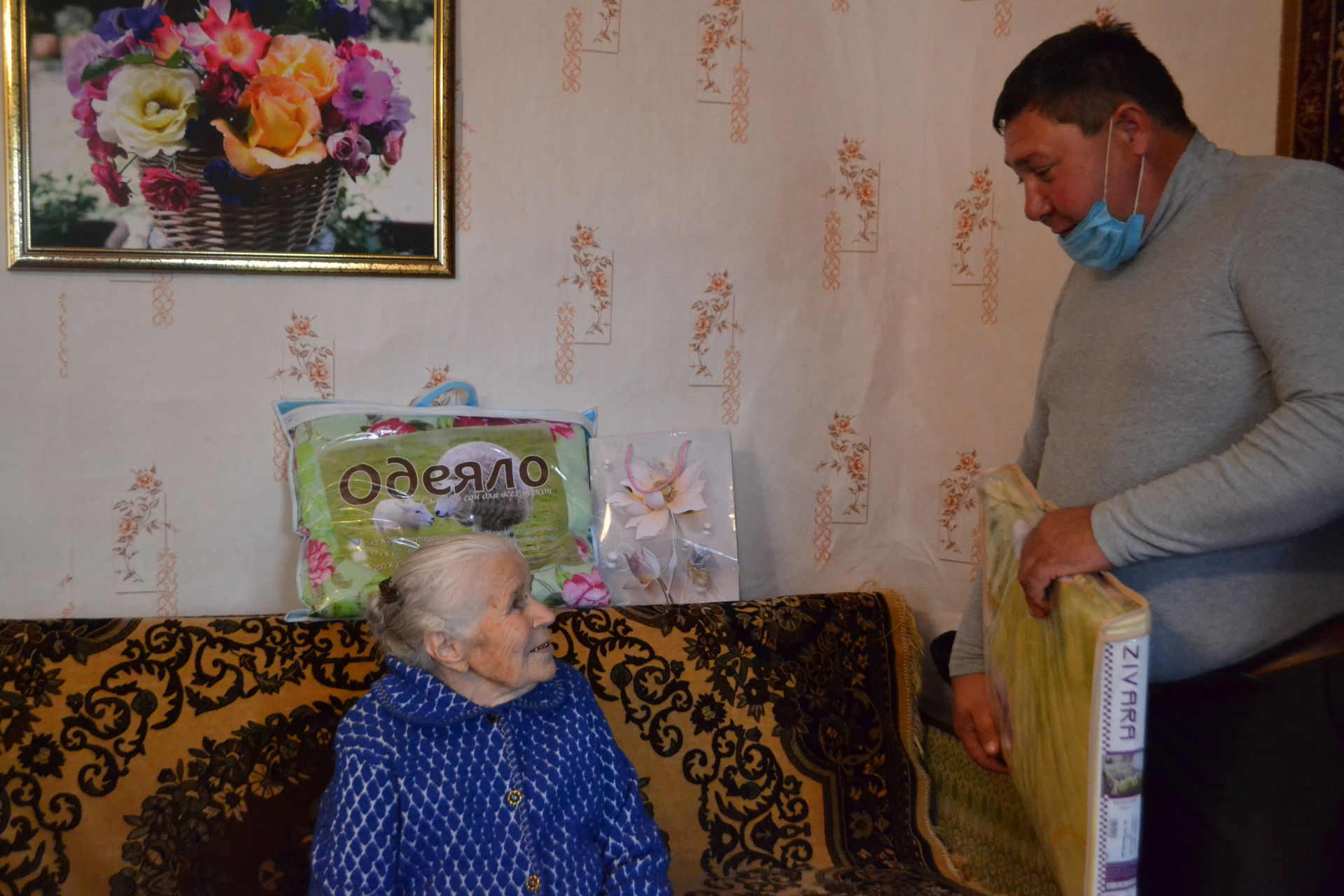 Екатерина Егорова из Шеланги отметила 90-летний юбилей