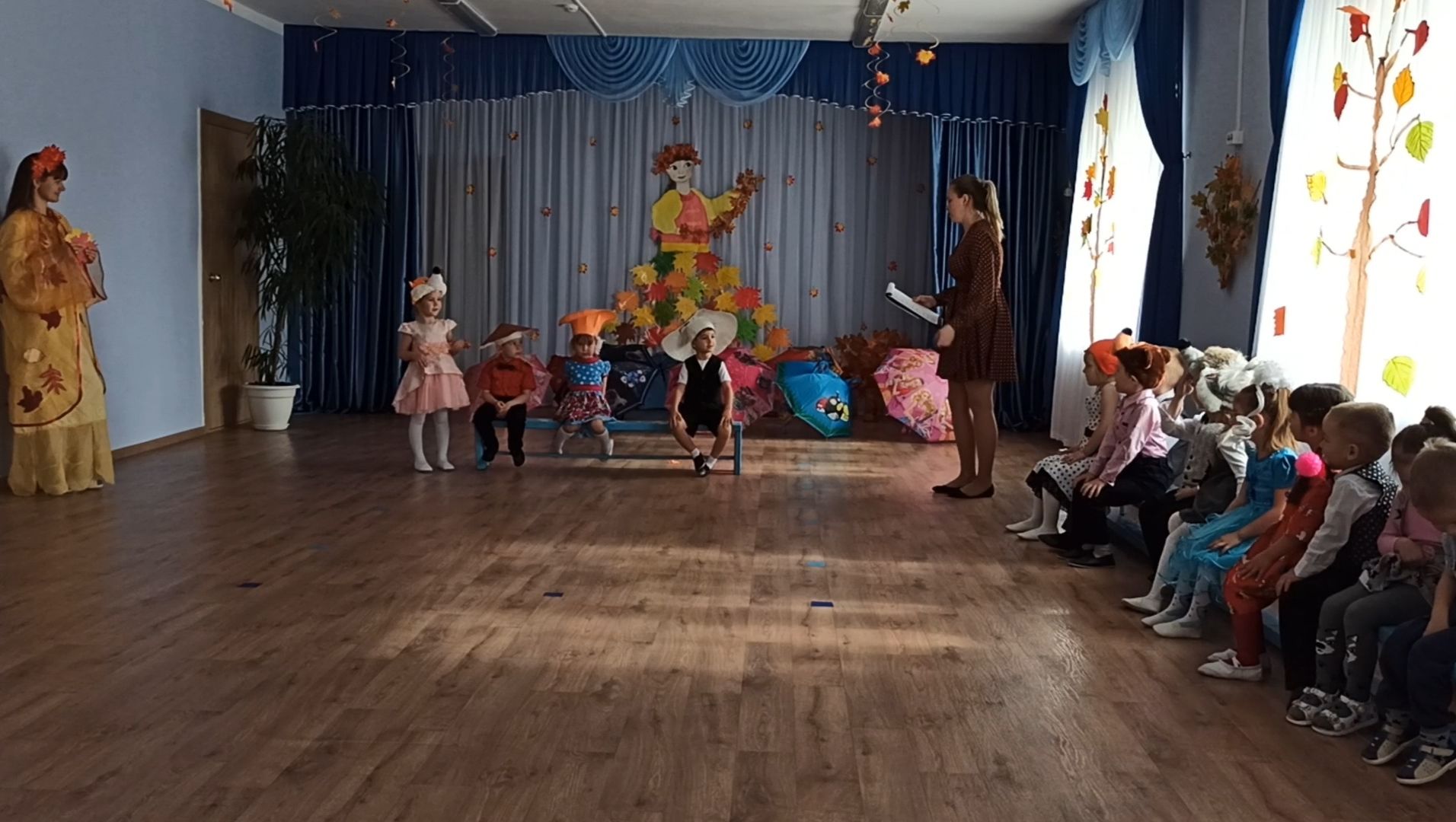 В Кураловском детском саду проходят осенние праздники