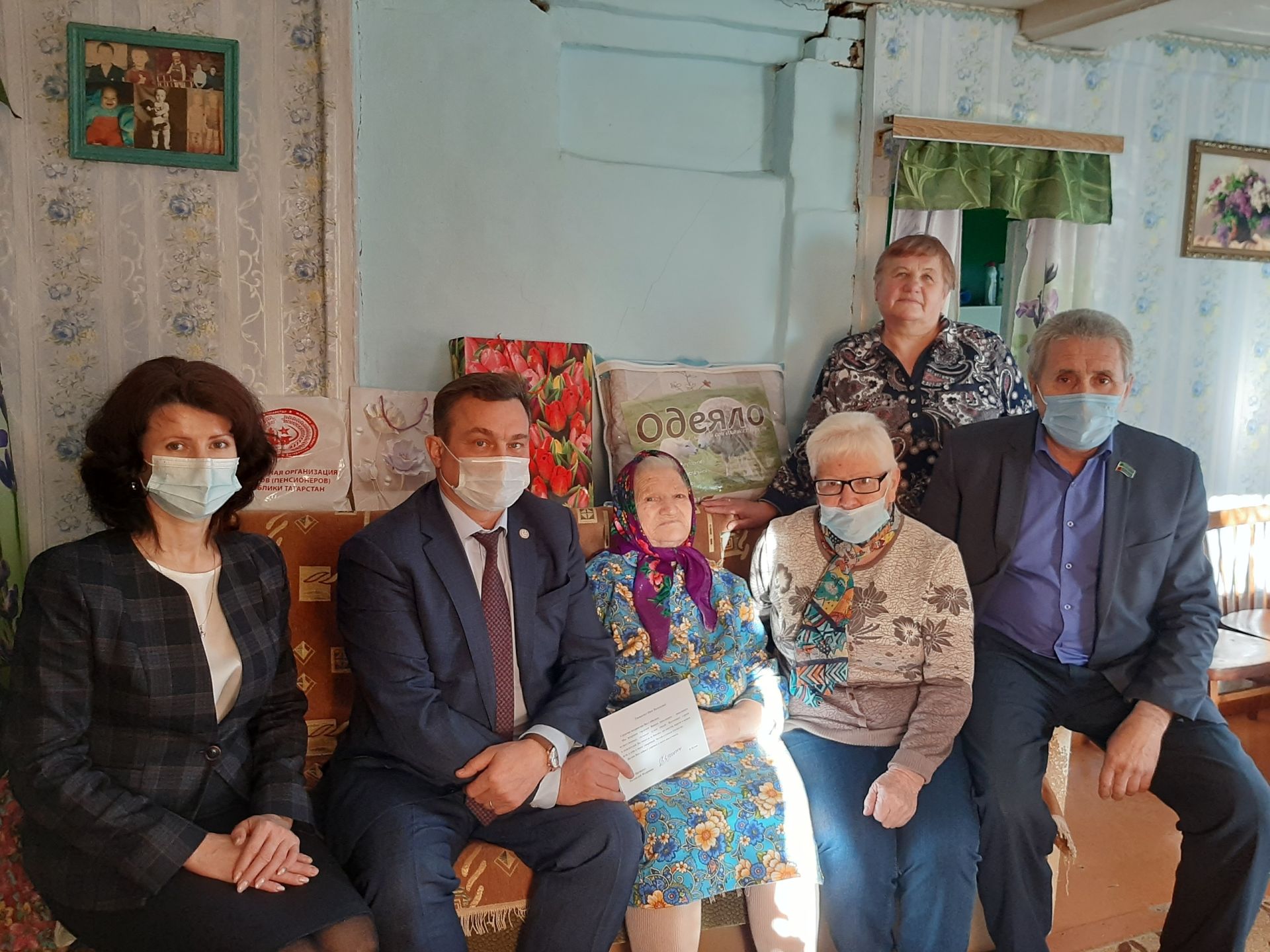 90 лет со дня рождения отметила жительница Ташевки Нина Чурбанова