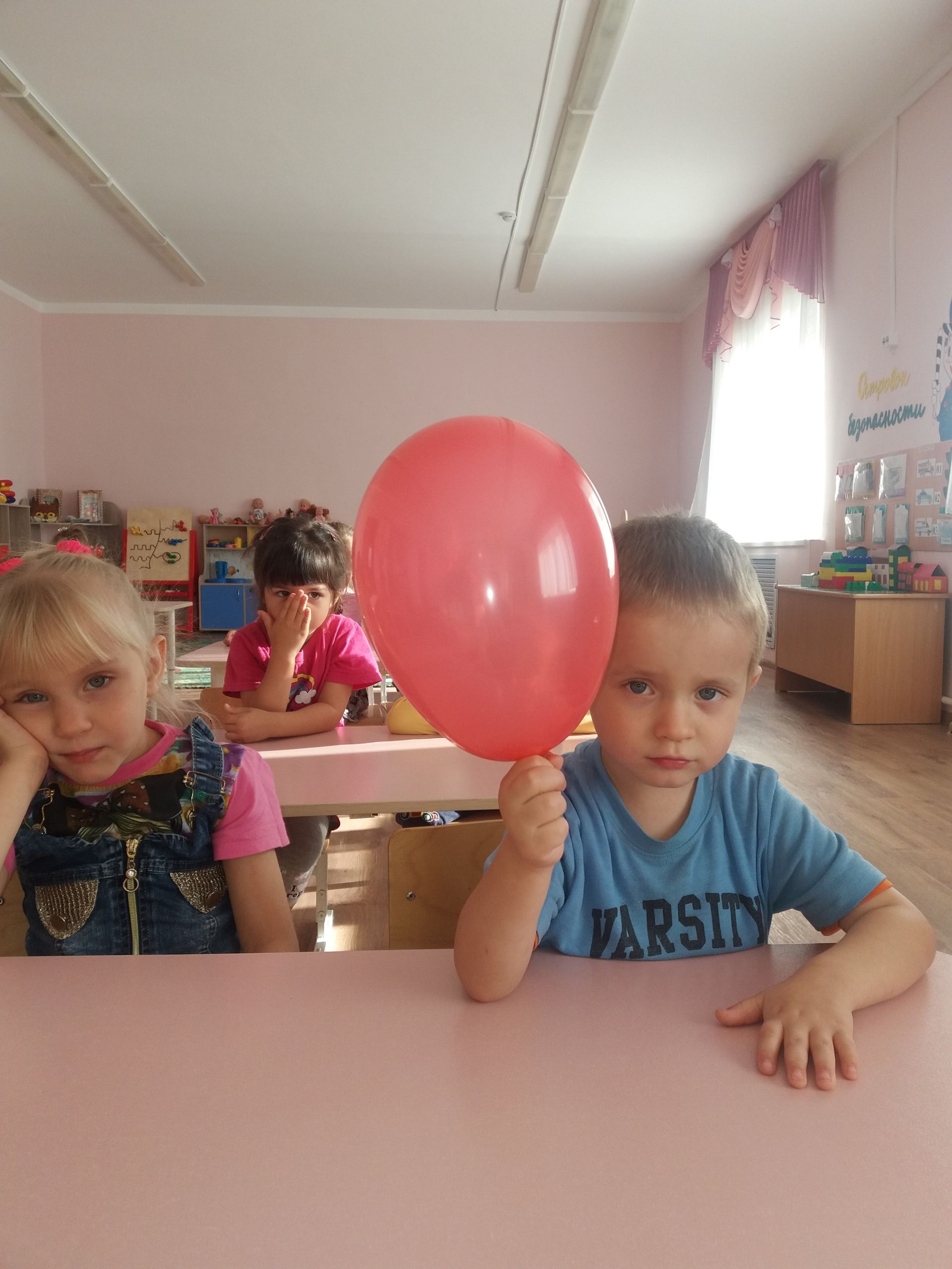 В Кураловском детском саду прошел день воздушного шара