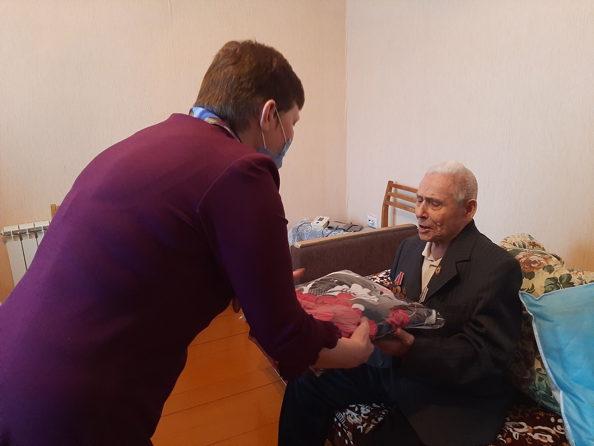95 лет отметил ветеран Великой Отечественной войны из Коргузы