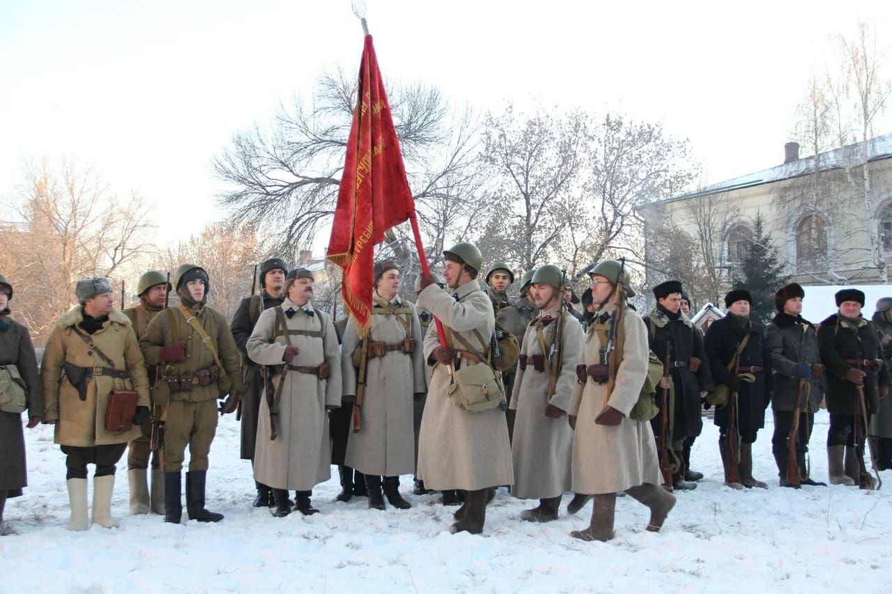 Педагоги района приняли участие в военно-исторической реконструкции
