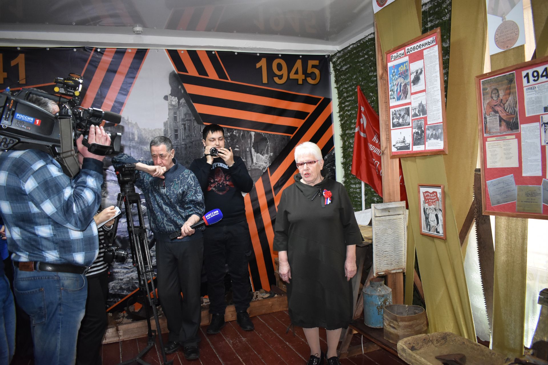 В Верхнем Услоне открылся музей Отечественной войны (Фоторепортаж)
