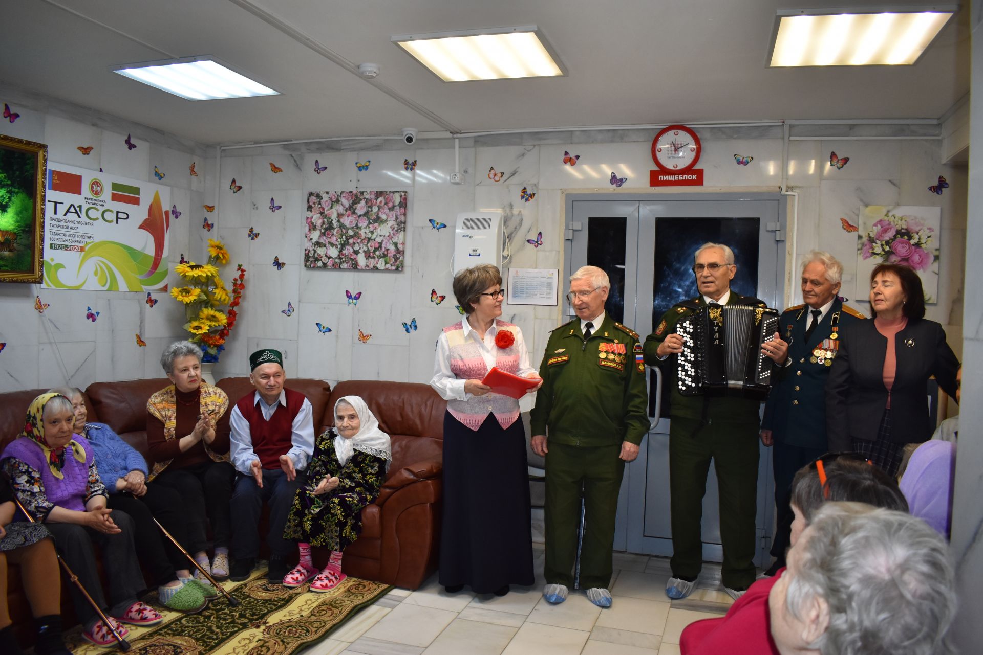 Представители общественной организации "Союз ветеранов РТ" посетили ряд мероприятий в Верхнем Услоне