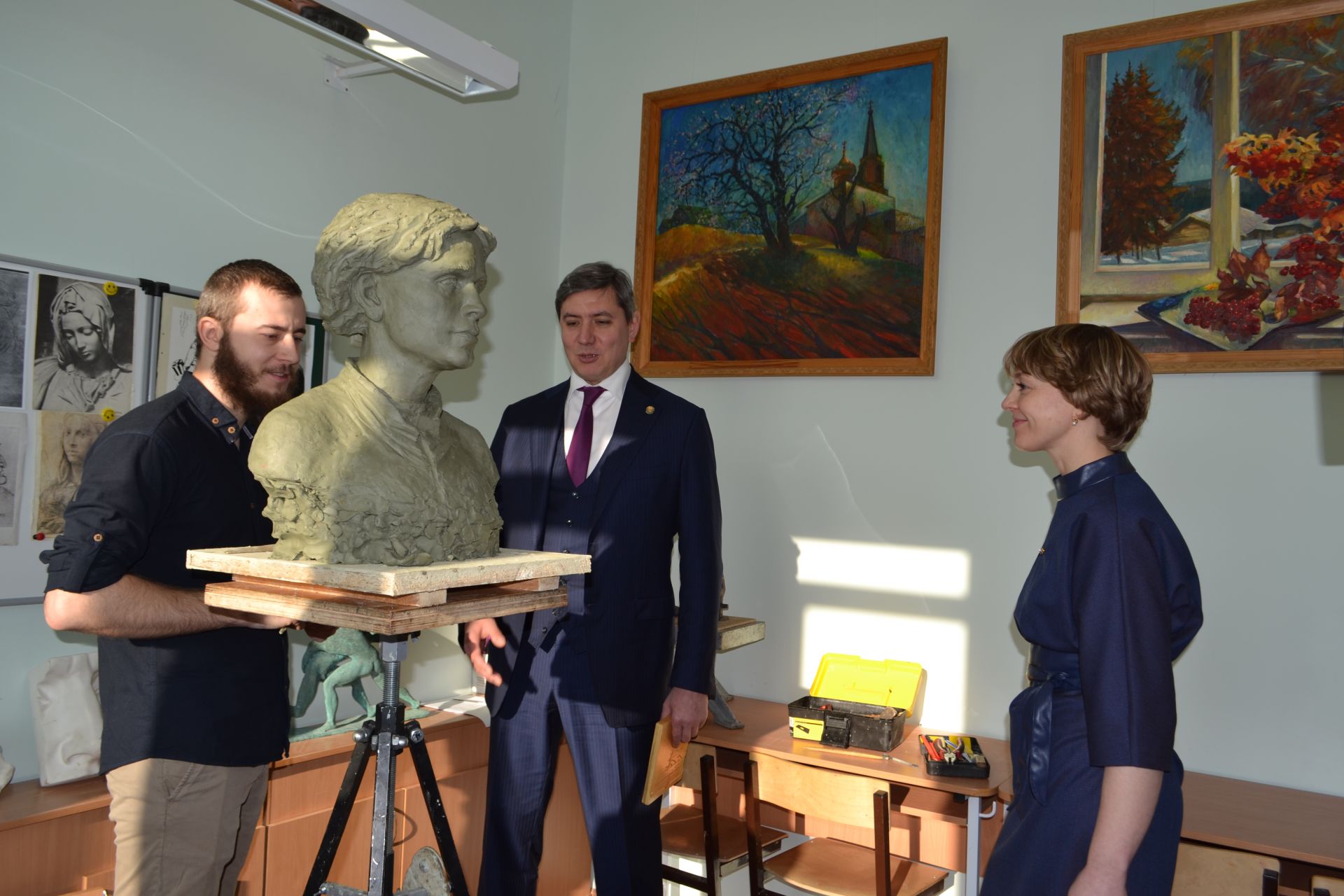 В Верхнем Услоне установят скульптуры героям Советского Союза