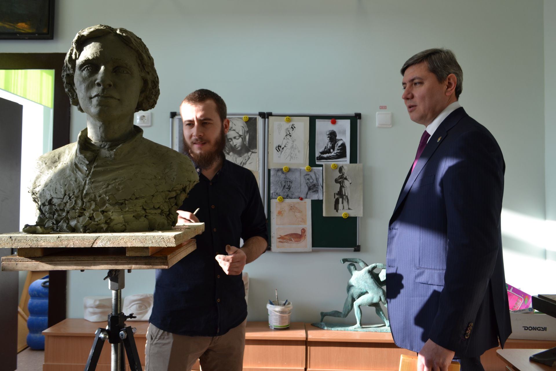 В Верхнем Услоне установят скульптуры героям Советского Союза