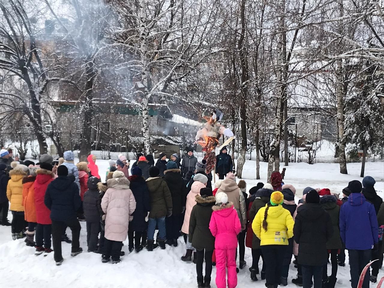 В Верхнеуслонской школе прошли лыжные гонки имени Александра Парфилова