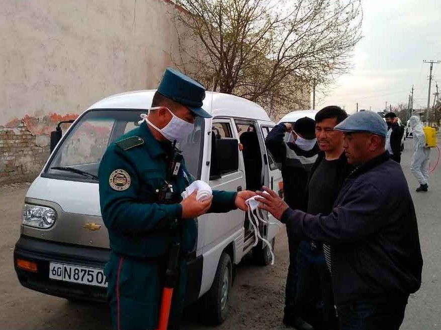 В Узбекистане штраф за нарушение режима самоизоляции более тысячи долларов