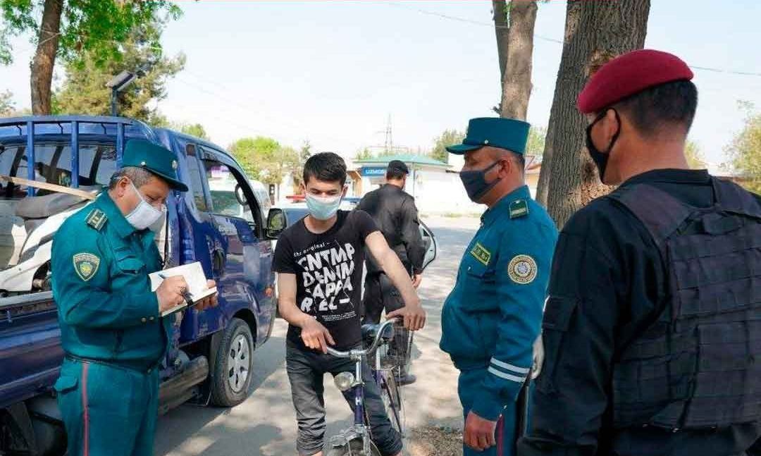 В Узбекистане штраф за нарушение режима самоизоляции более тысячи долларов