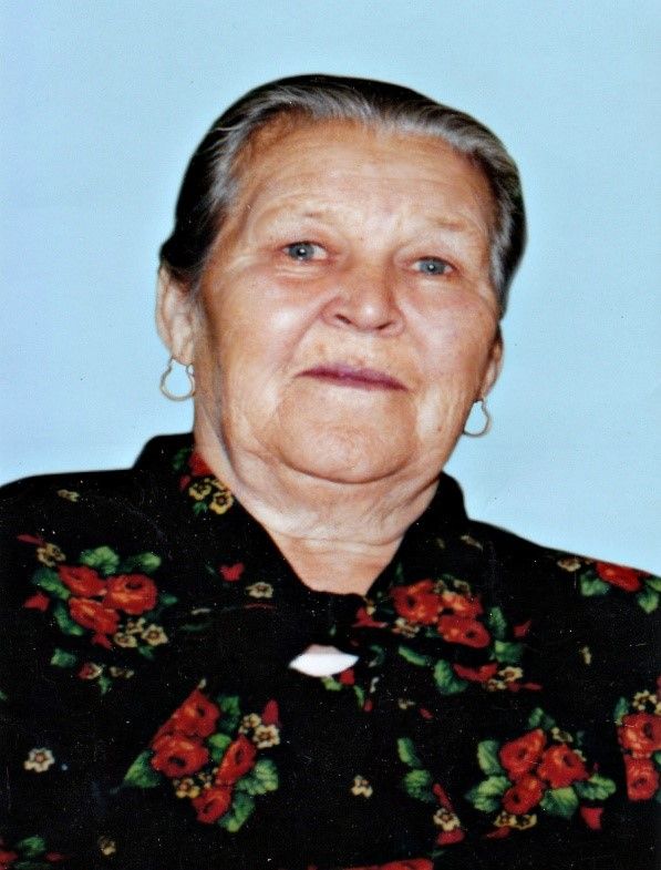 Екатерина Калачева  во время войны работала на комбайне