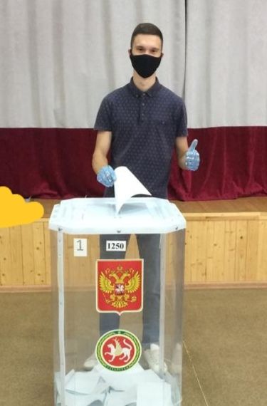 Молодежь Верхнеуслонского района активно принимает участие в голосовании