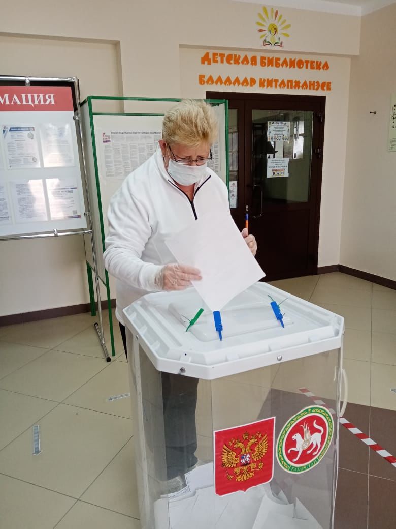 Члены общественного совета Верхнеуслонского района проголосовали досрочно