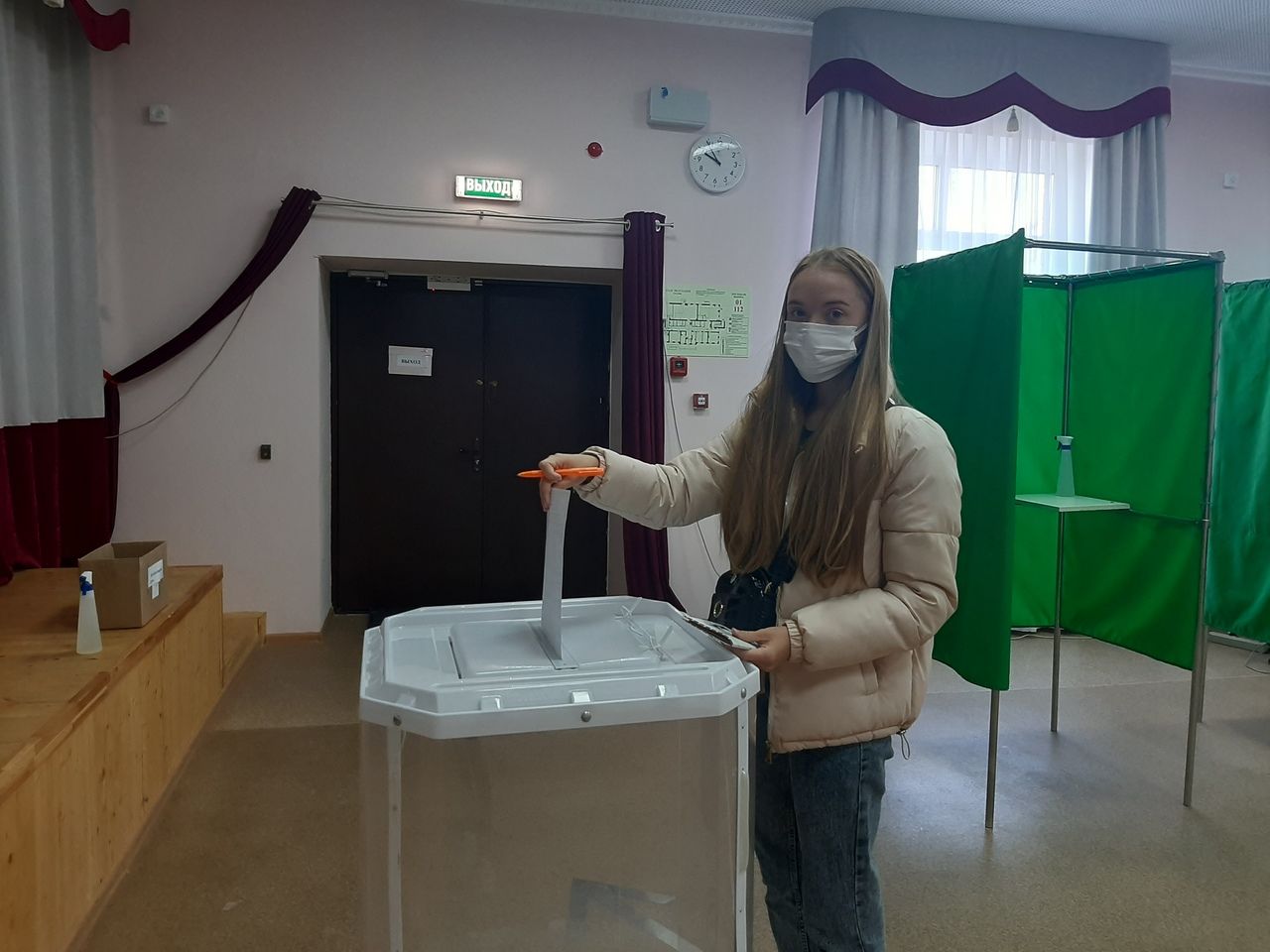 Первые выборы в жизни Ксении Тиханчук: «Я ждала этот день»