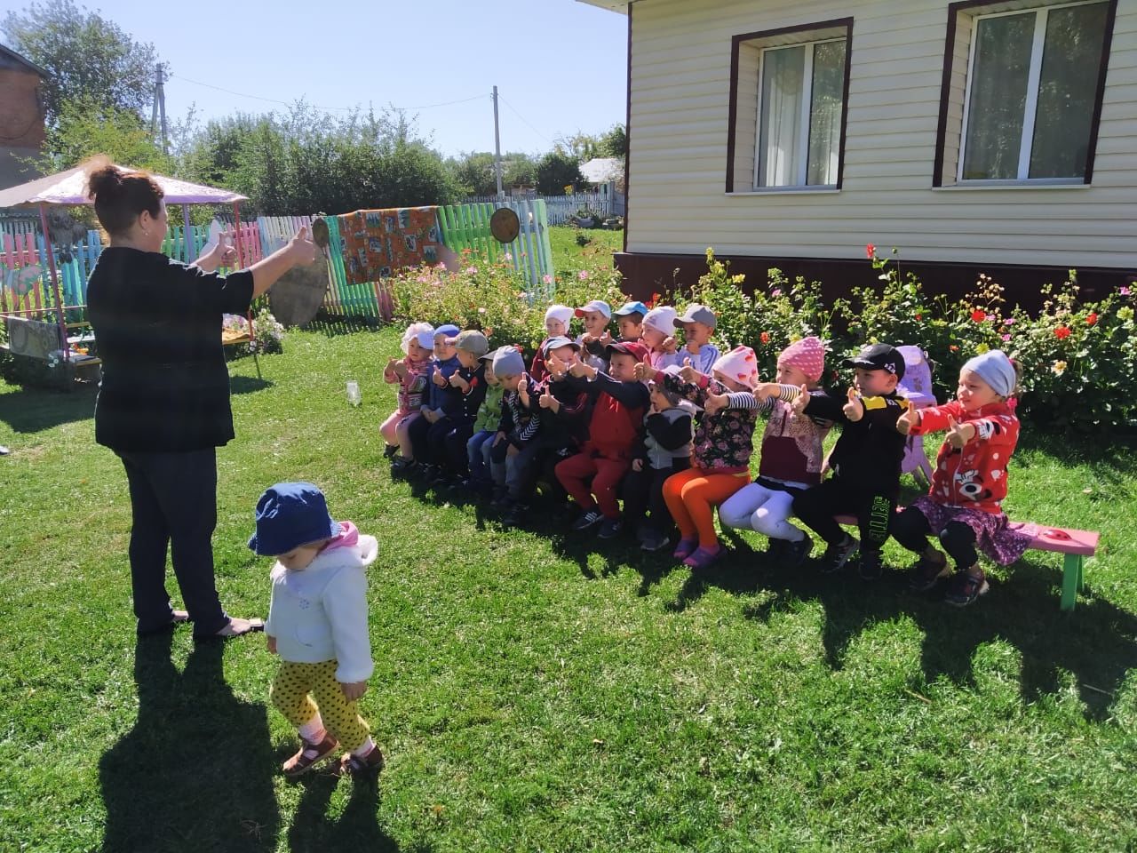 В Шеланговском детском саду с детьми была проведена игра-беседа