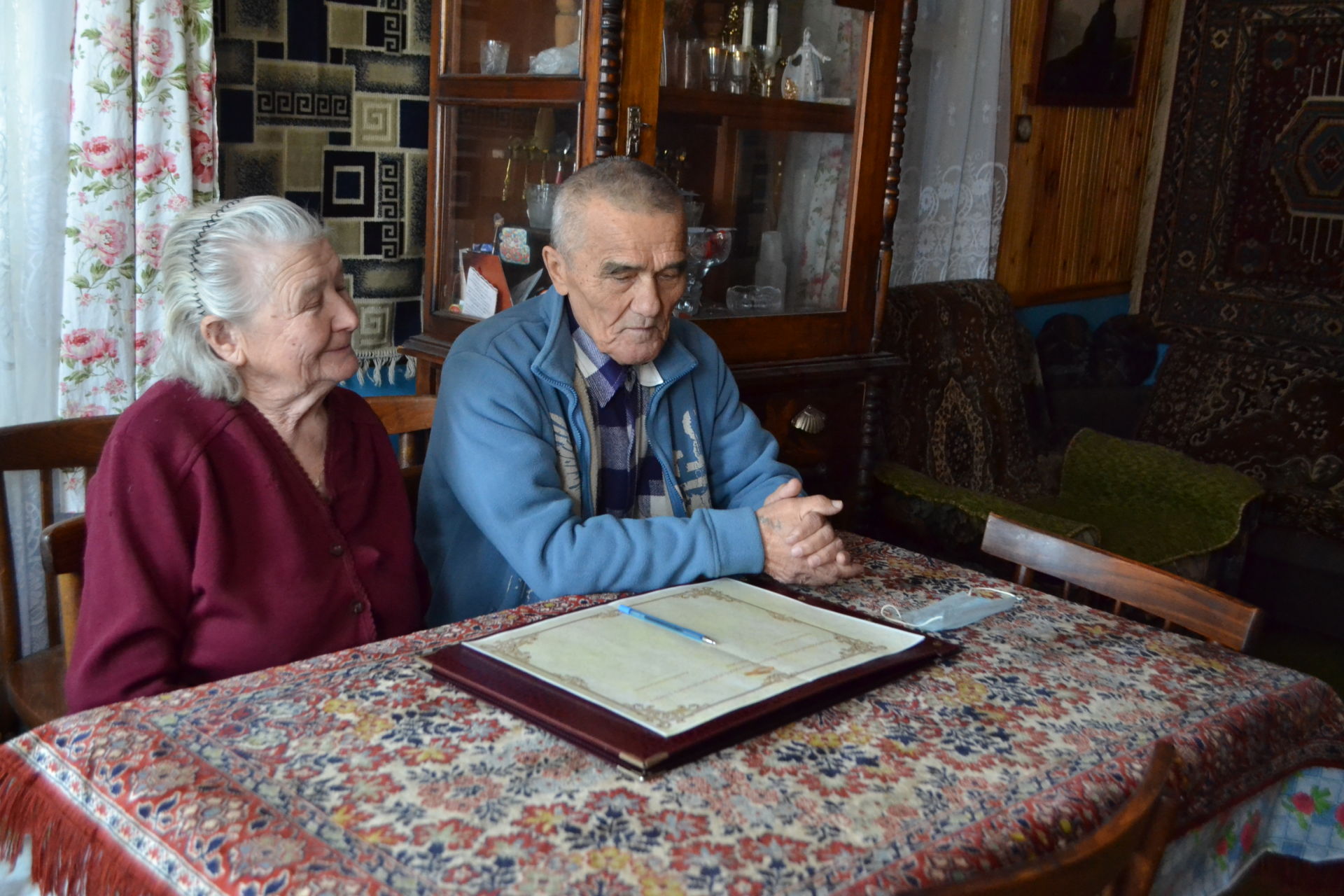 Супруги Долговы отметили 55-летие совместной супружеской жизни
