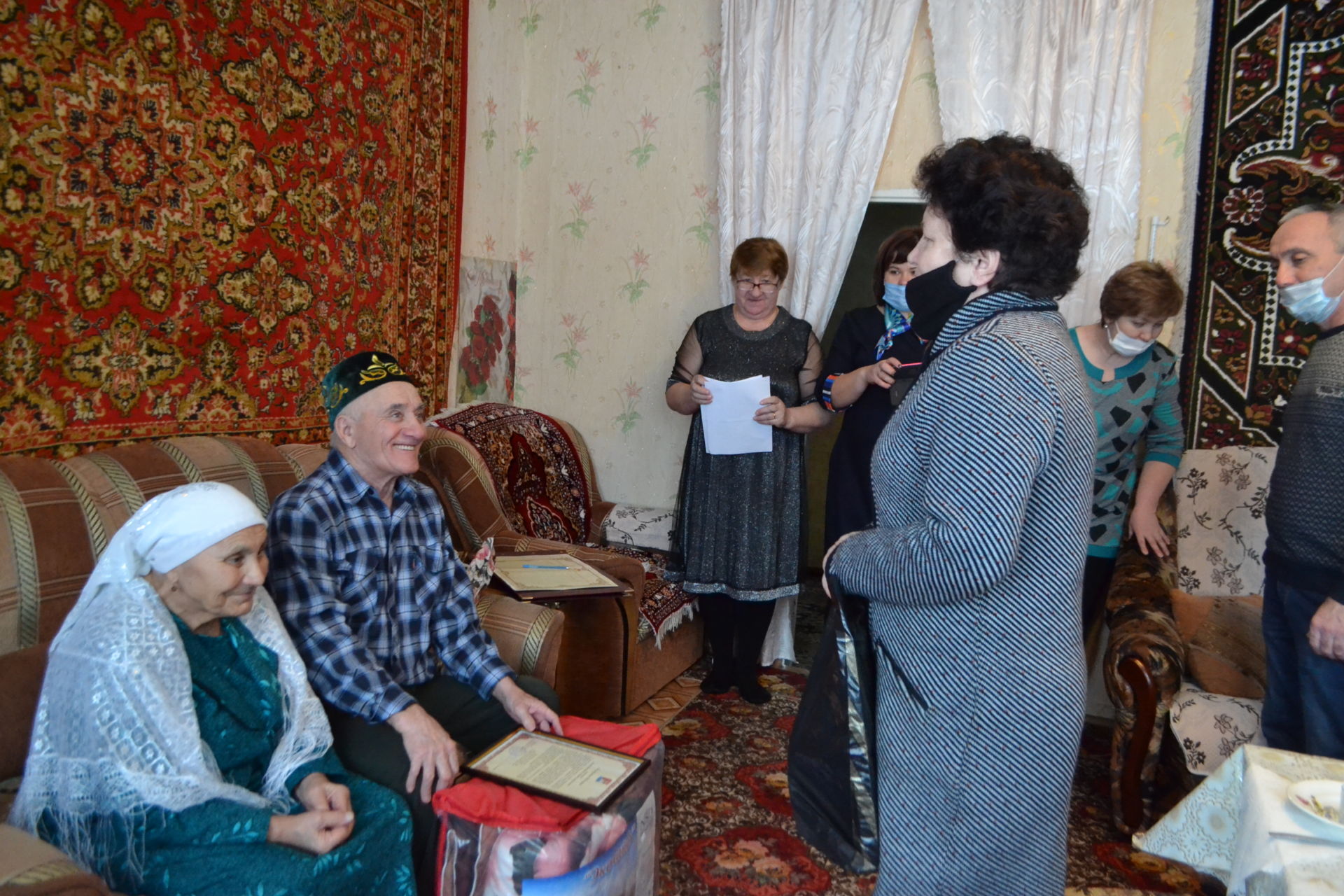 Супруги Богавеевы из Макулова снова встречали в своем доме гостей