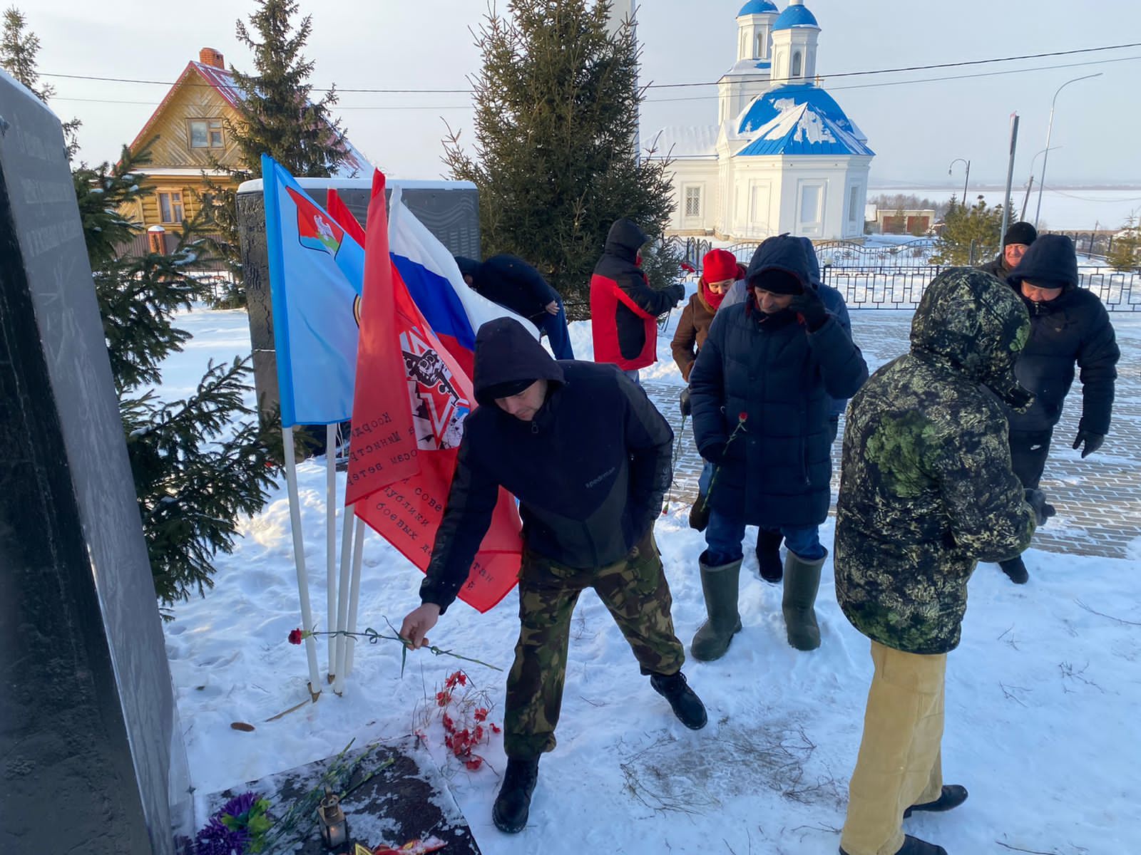 В Верхнеуслонском районе почтили память советских солдат, погибших в Афганистане