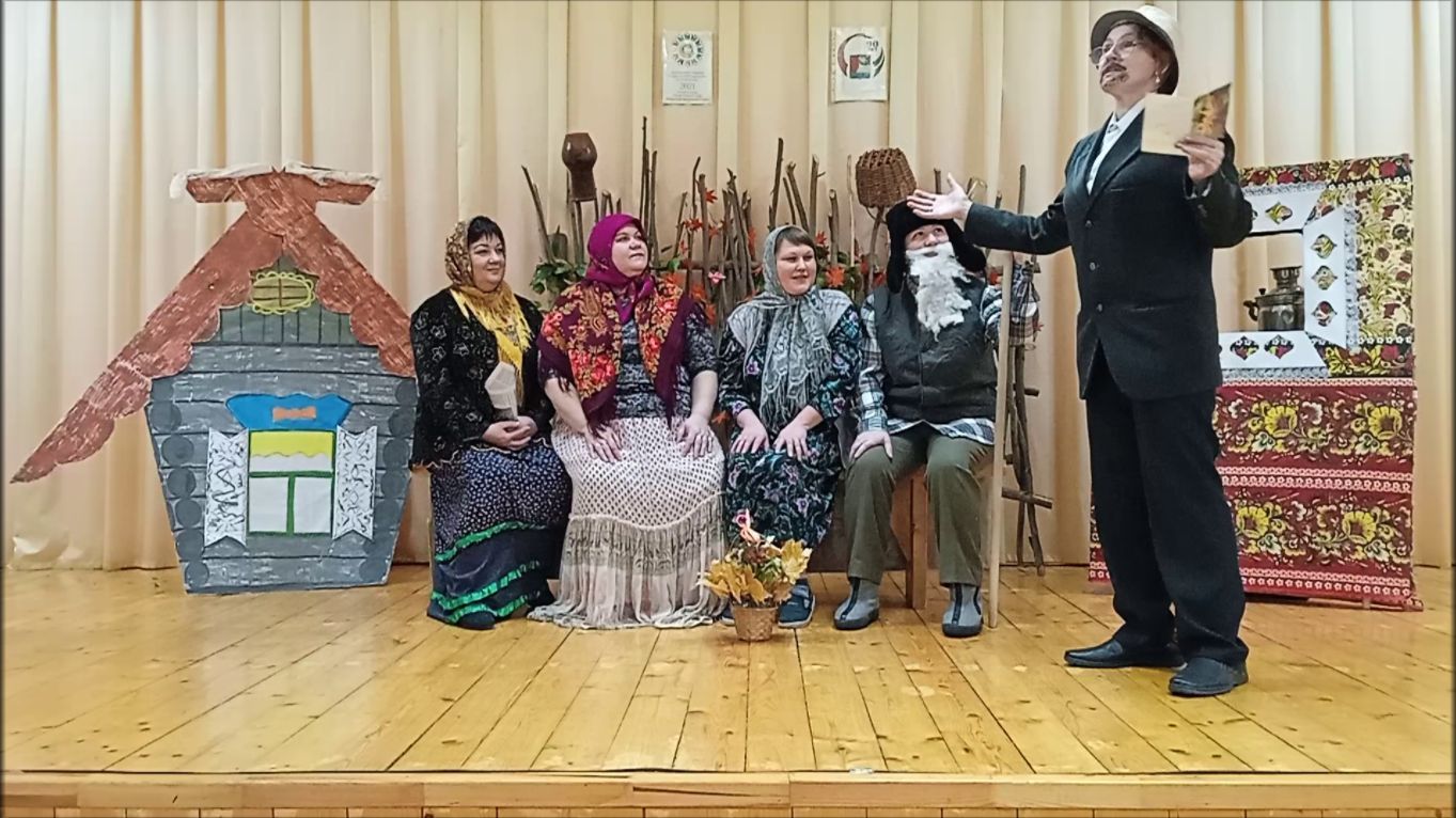 Кильдеевские культработники приняли участие в «Театральном переполохе»