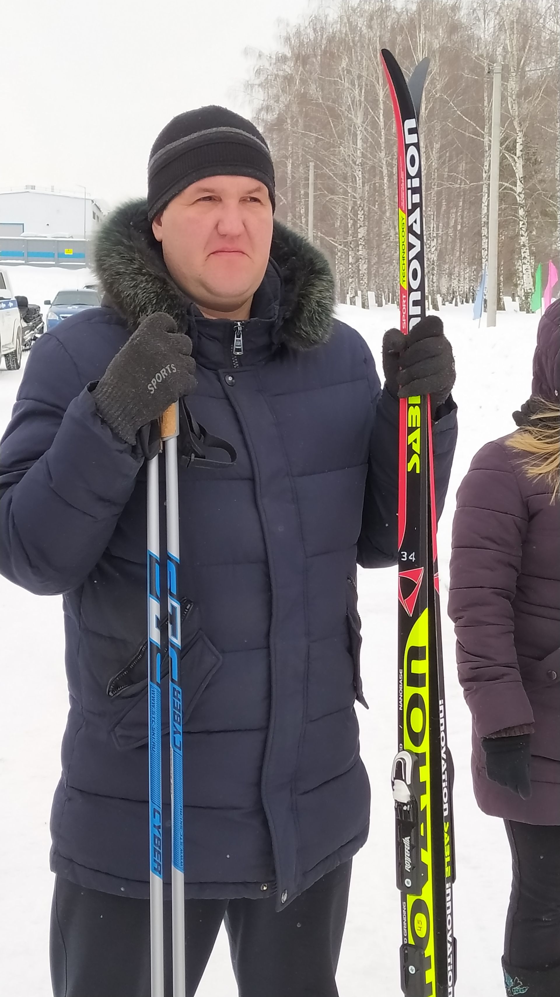 В Верхнем Услоне прошла массовая лыжная гонка «Лыжня России – 2021»