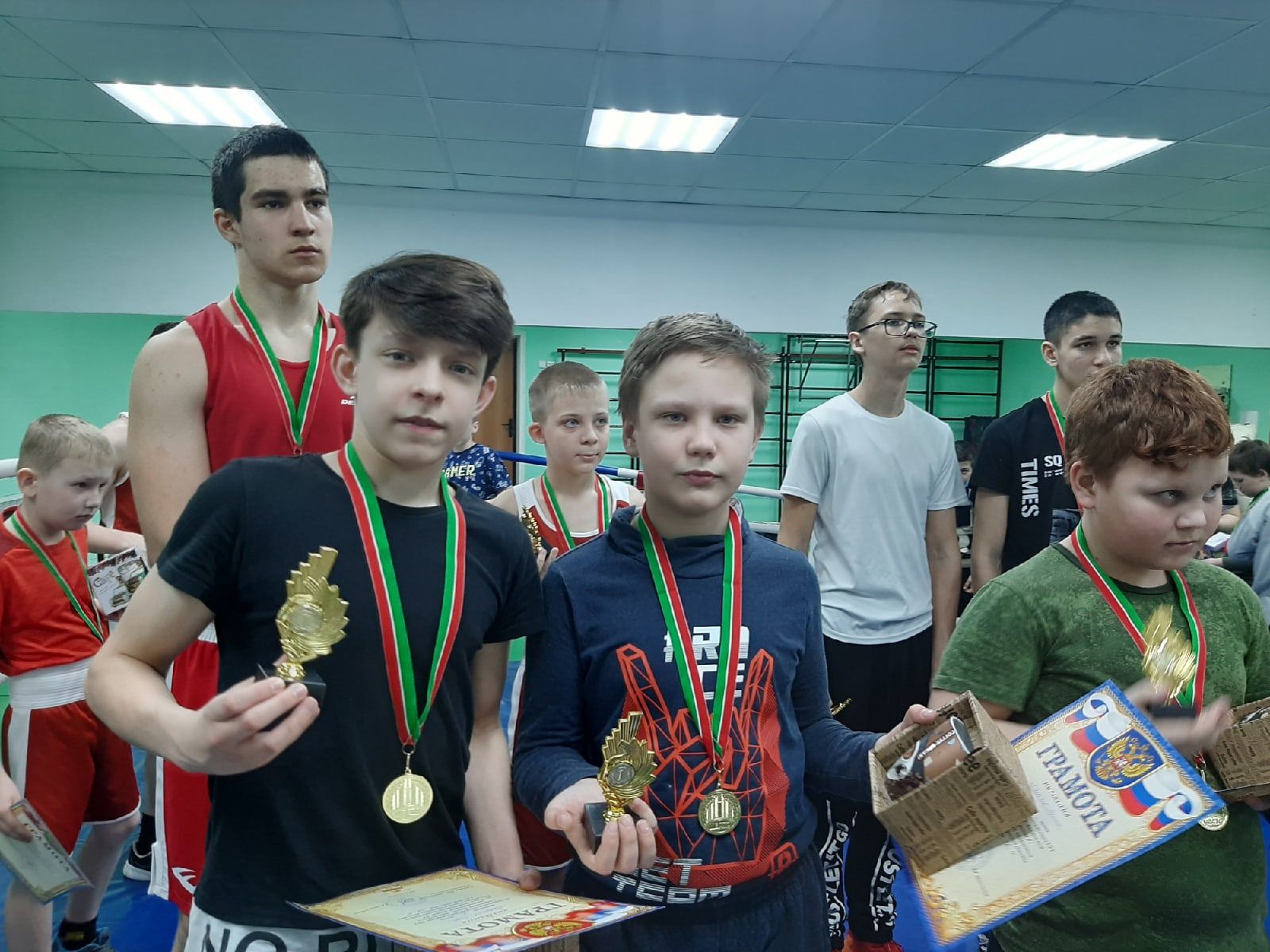 Верхнеуслонские спортсмены успешно выступили на соревнованиях по боксу