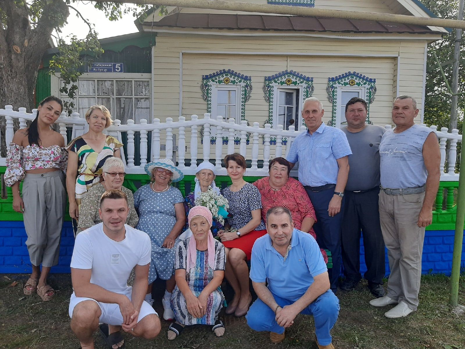 95-летний юбилей отметила Зуль-Хабира Гизатова из Кзыл-Байрака