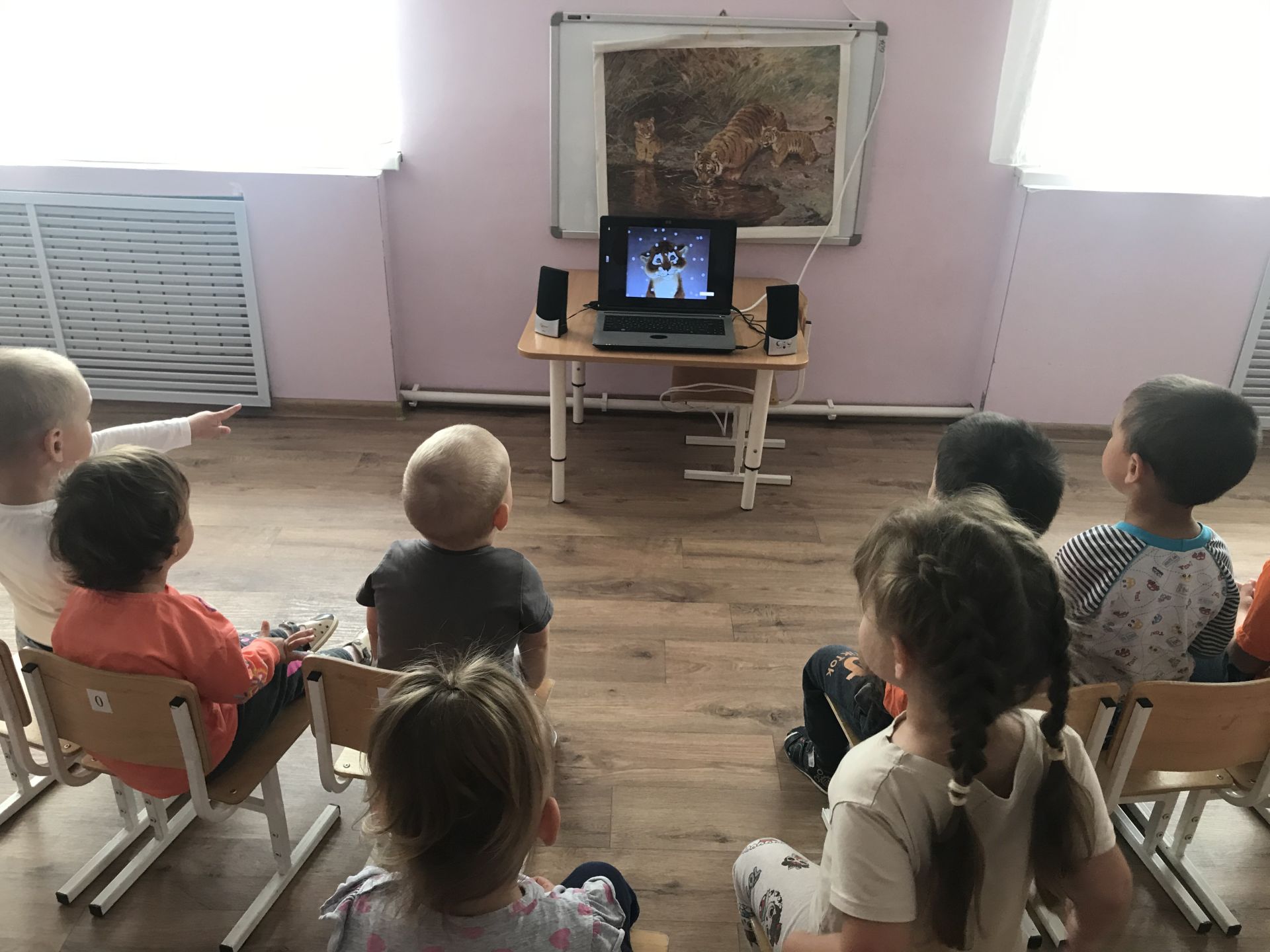 В Кураловском детском саду отметили день тигра