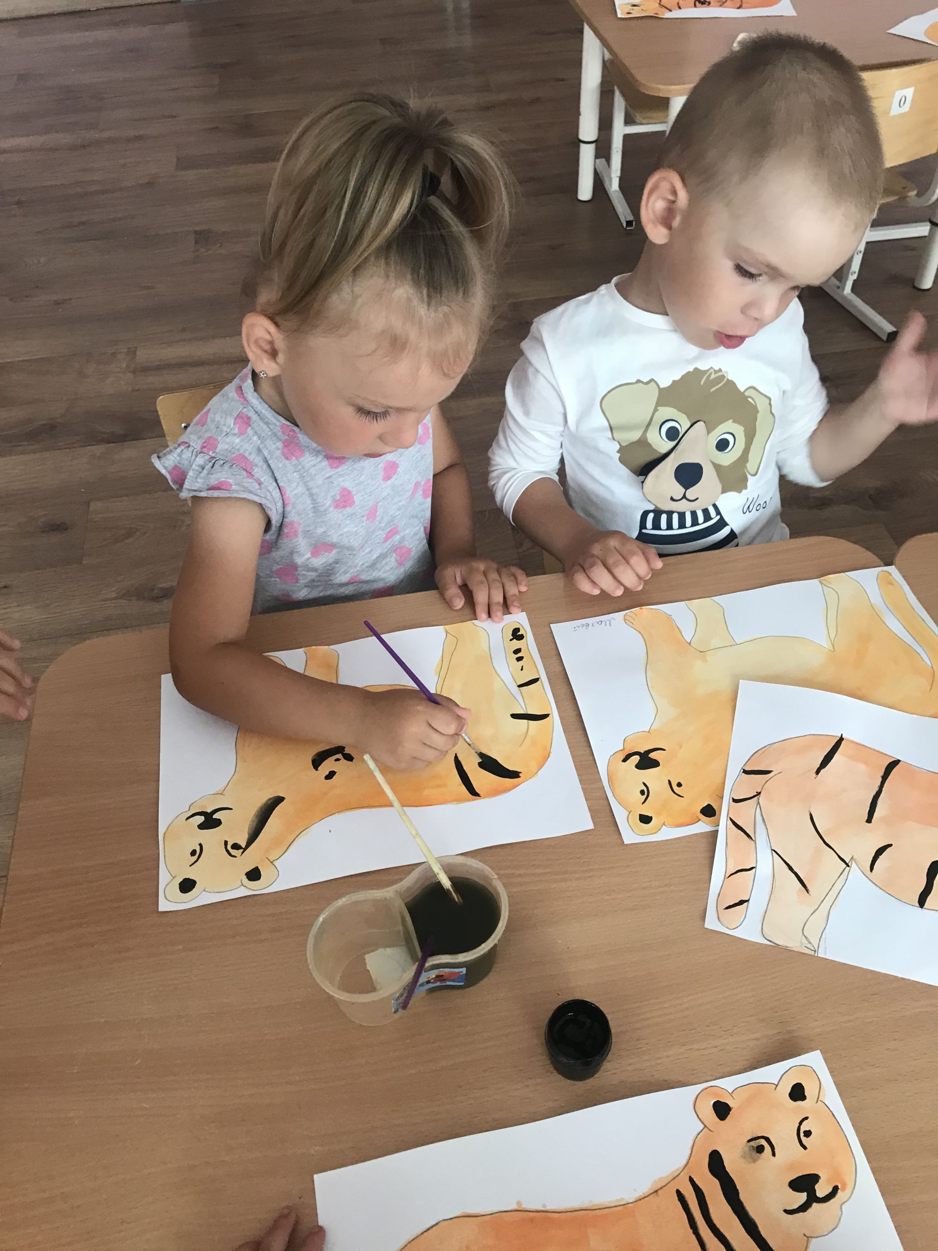 В Кураловском детском саду отметили день тигра