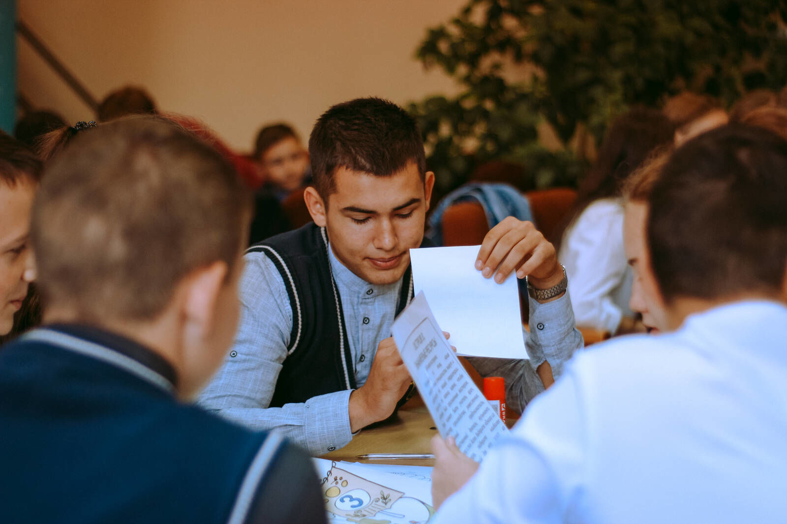 Кураловская и макуловская молодежь приняли участие в деловой игре «Сила села»
