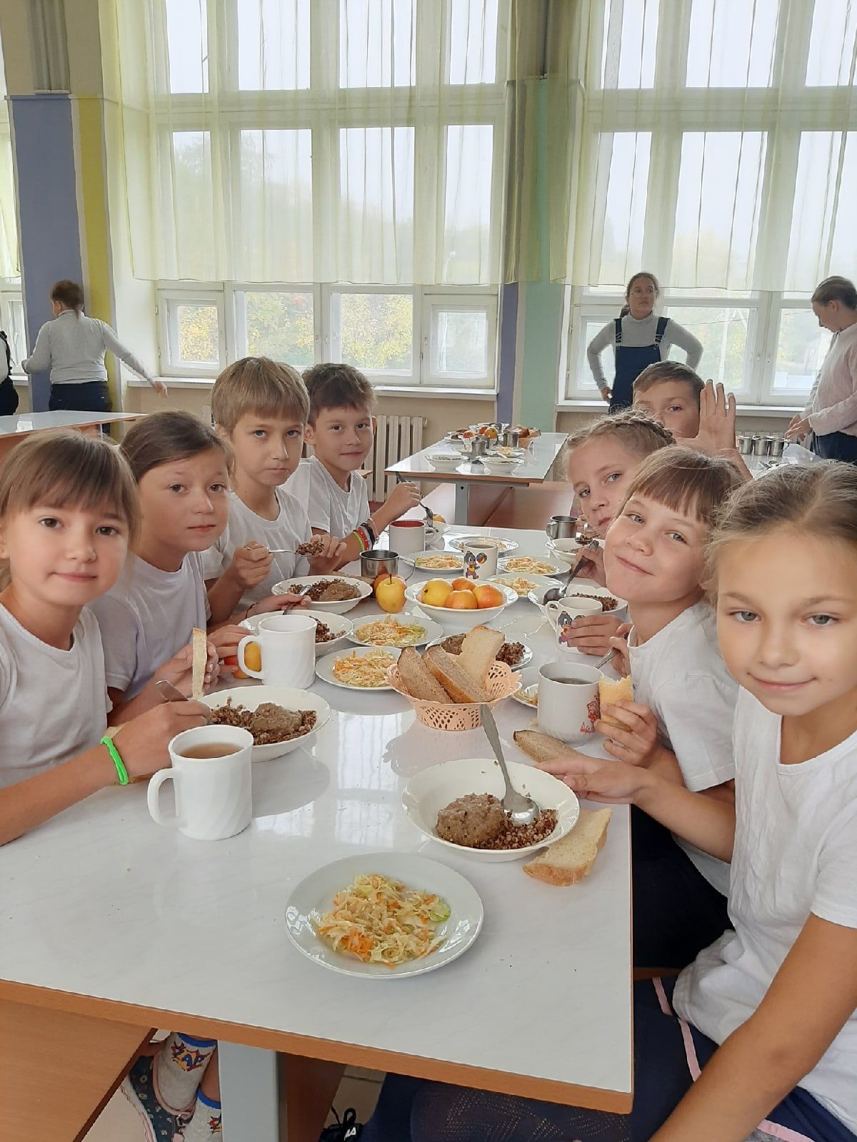 Печищинские школьники на обед предпочитают суп