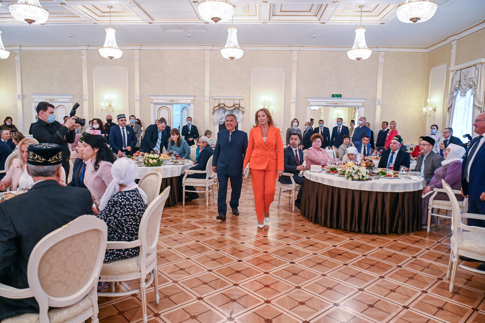 Семья Толстиковых из Верхнеуслонского района была приглашена на торжественный прием от имени Президента РТ и его супруги